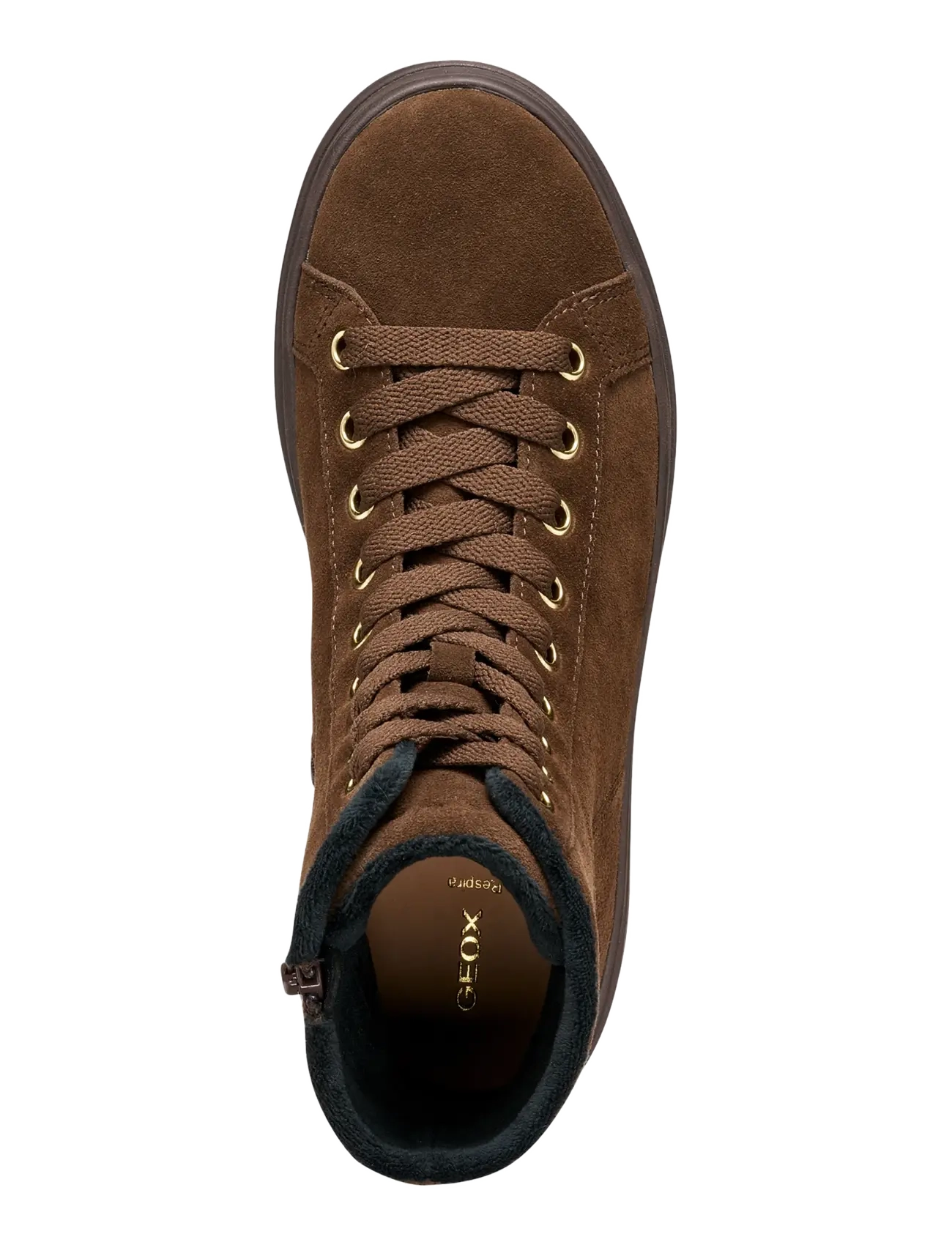 GEOX - D NORIZE B - kniehohe stiefel - dark brown - 2