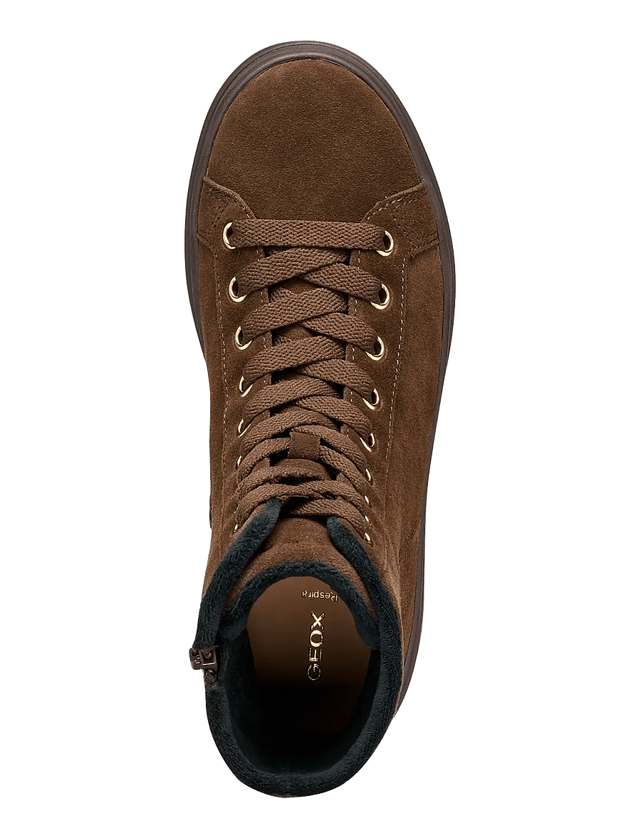 GEOX - D NORIZE B - kniehohe stiefel - dark brown - 2