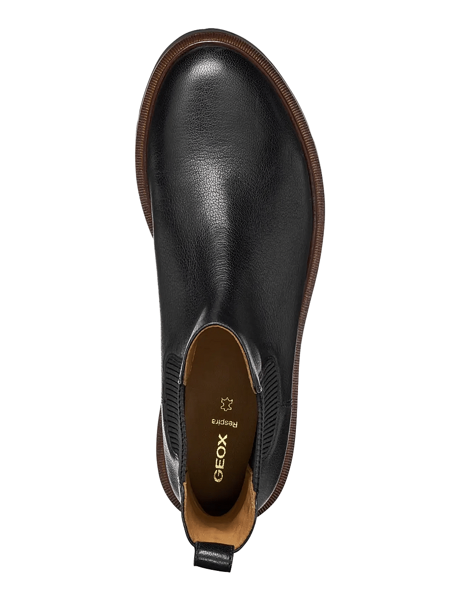 GEOX - D NORIZE D - kontsaga poolsaapad - black - 3