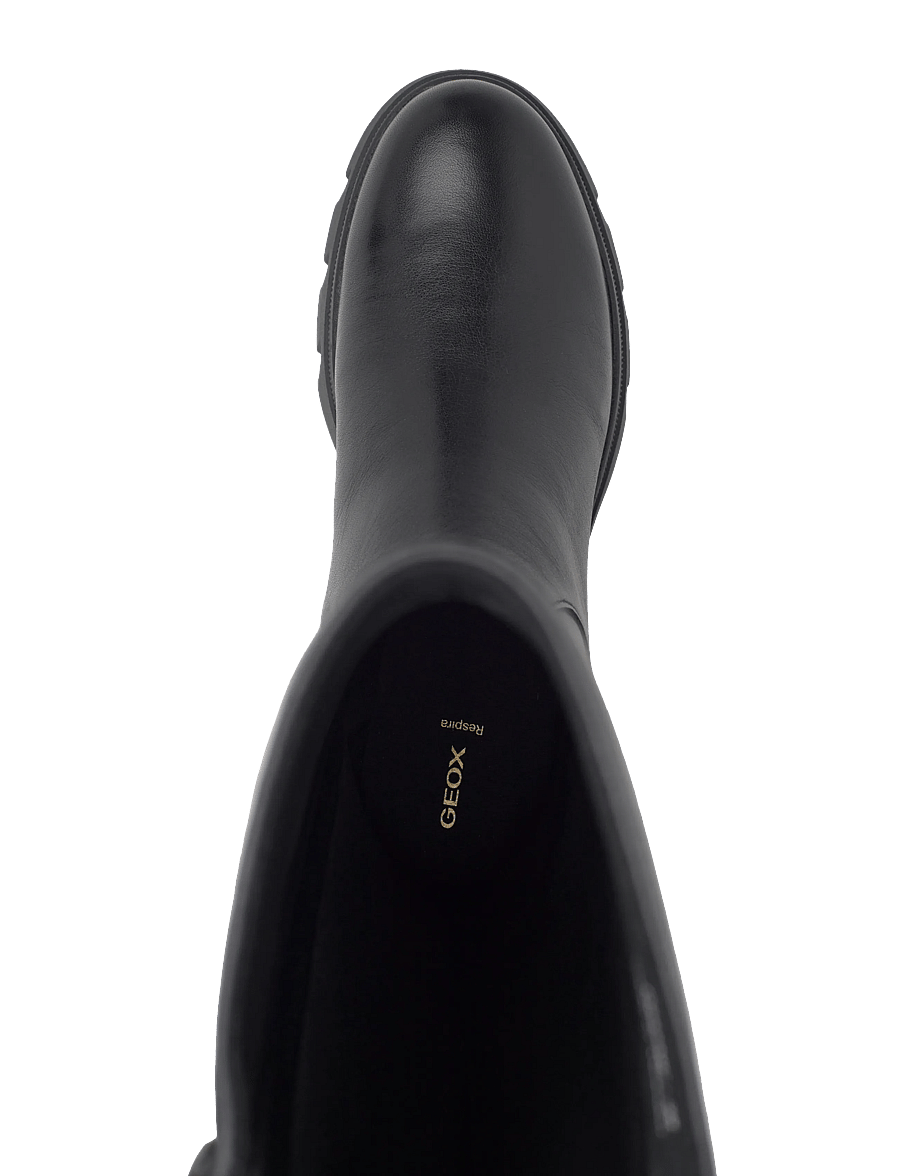 GEOX - D PLUETTE E - pikad saapad - blk oxford - 3