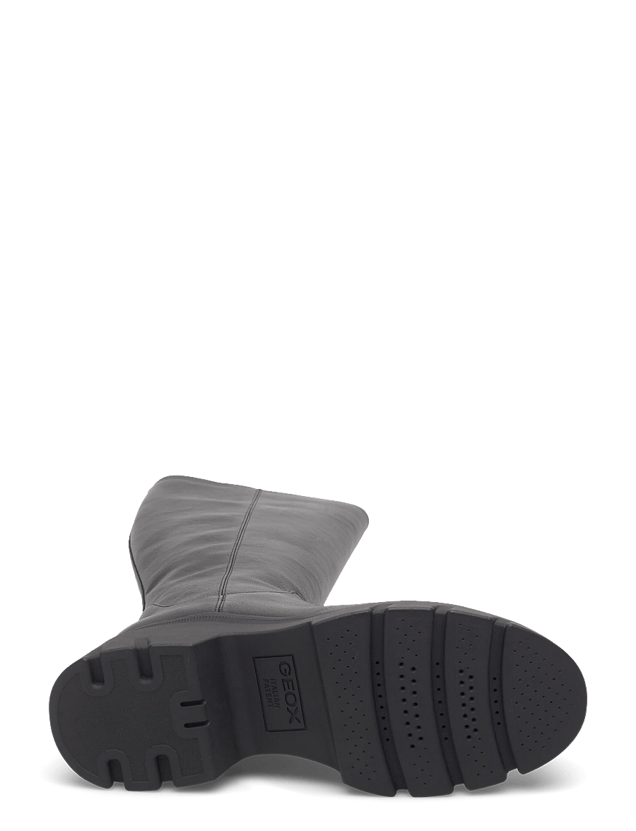 GEOX - D PLUETTE E - pikad saapad - blk oxford - 4