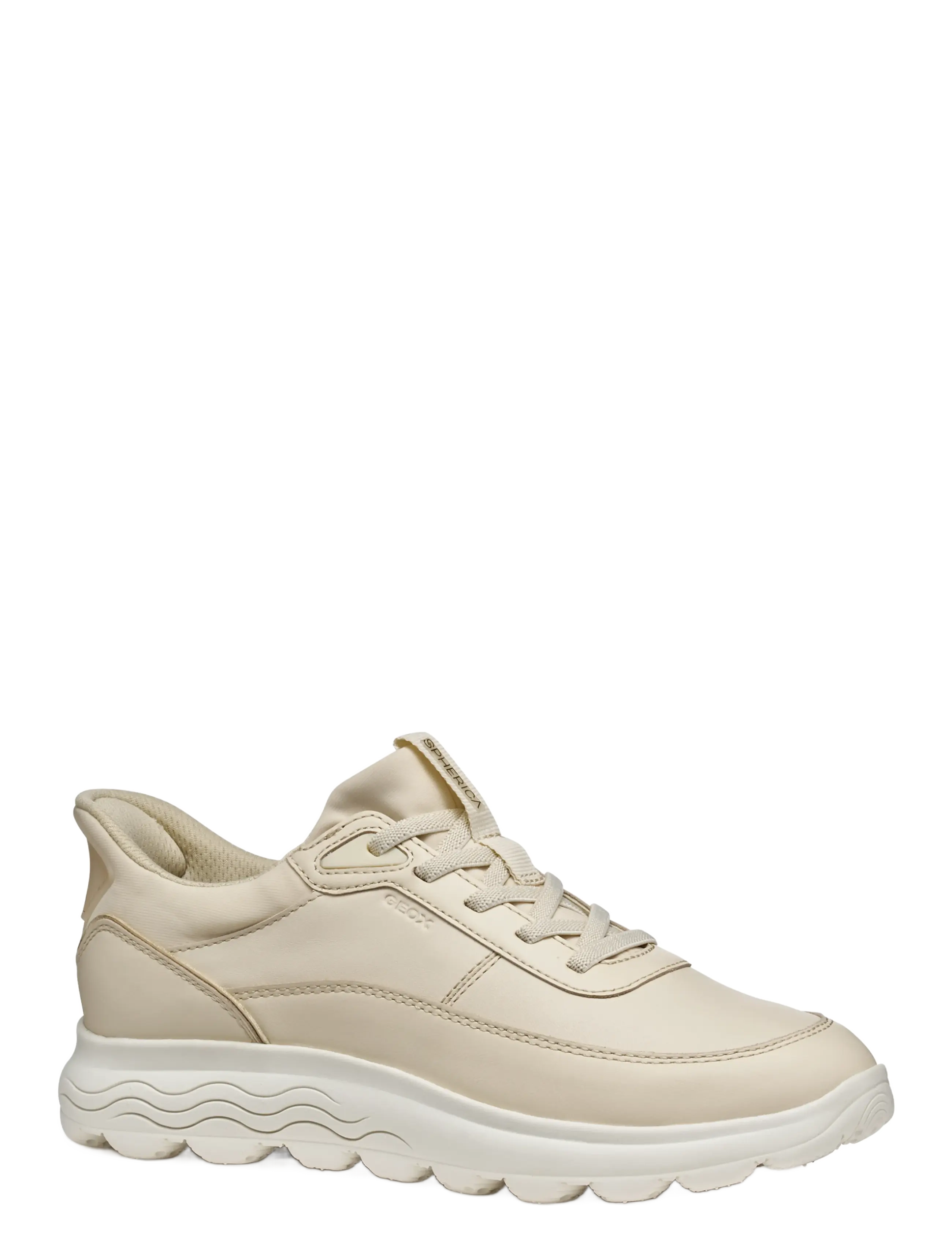 GEOX D Spherica Plus B, 39, Sneakers, Creme - Low-top Frauen