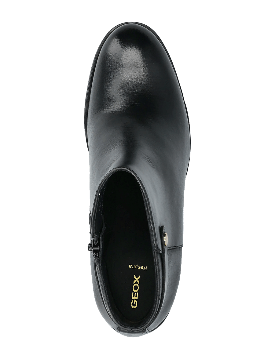 GEOX - D NEW ASHEEL A - blk oxford - 3