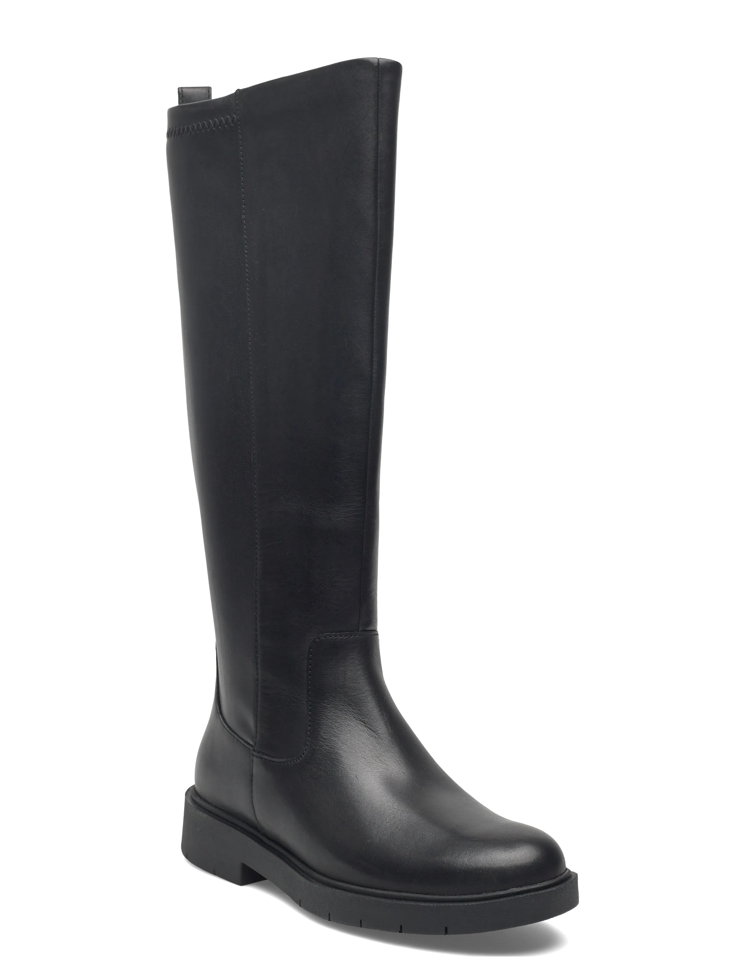 GEOX D SPHERICA EC1 A - Pikad saapad - BLK OXFORD / black