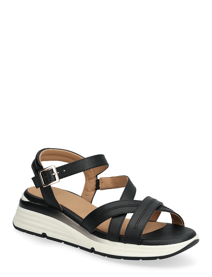 GEOX - D ELOWYNNE A - platvorm sandaalid - black - 0
