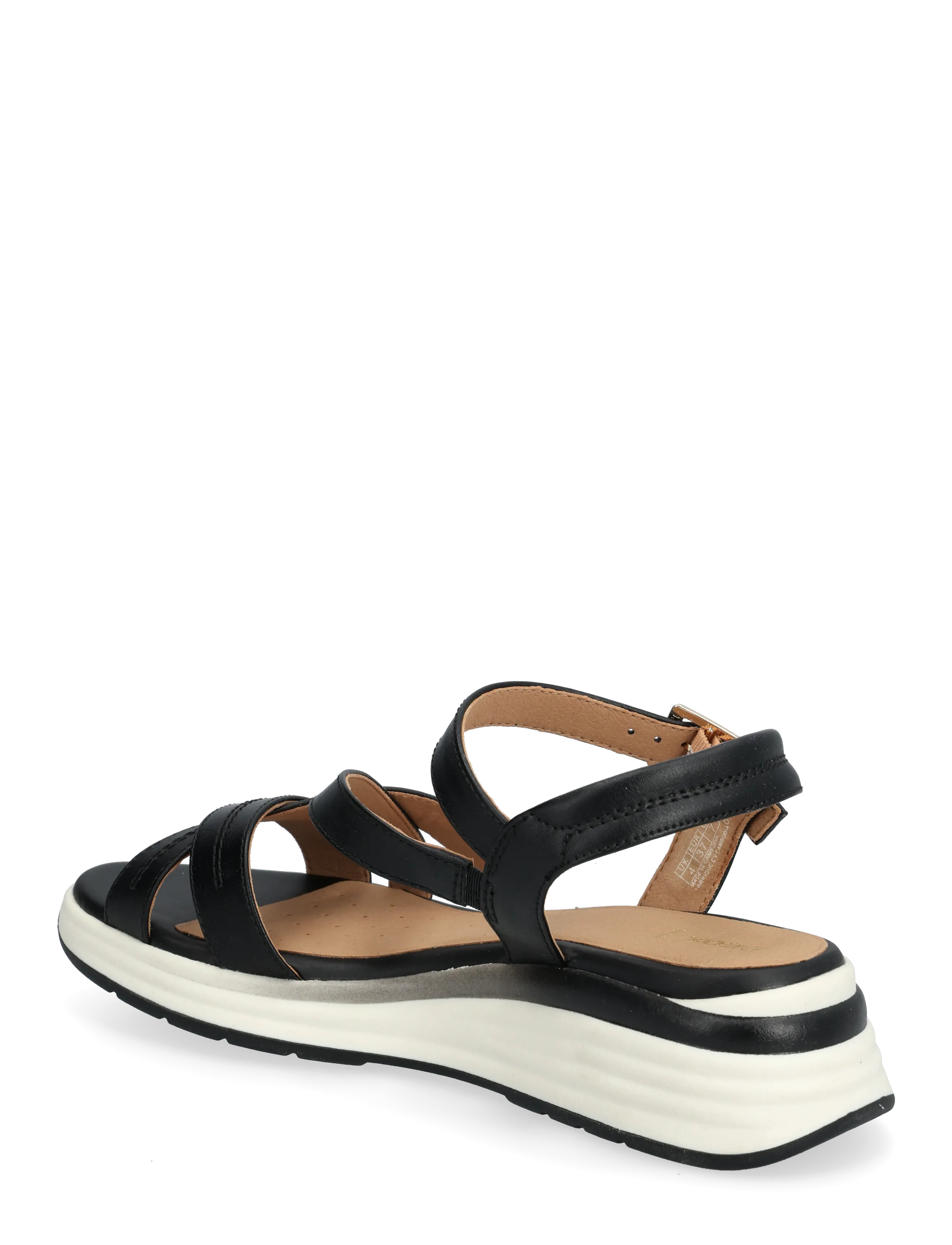 GEOX - D ELOWYNNE A - plateau-sandalen - black - 1