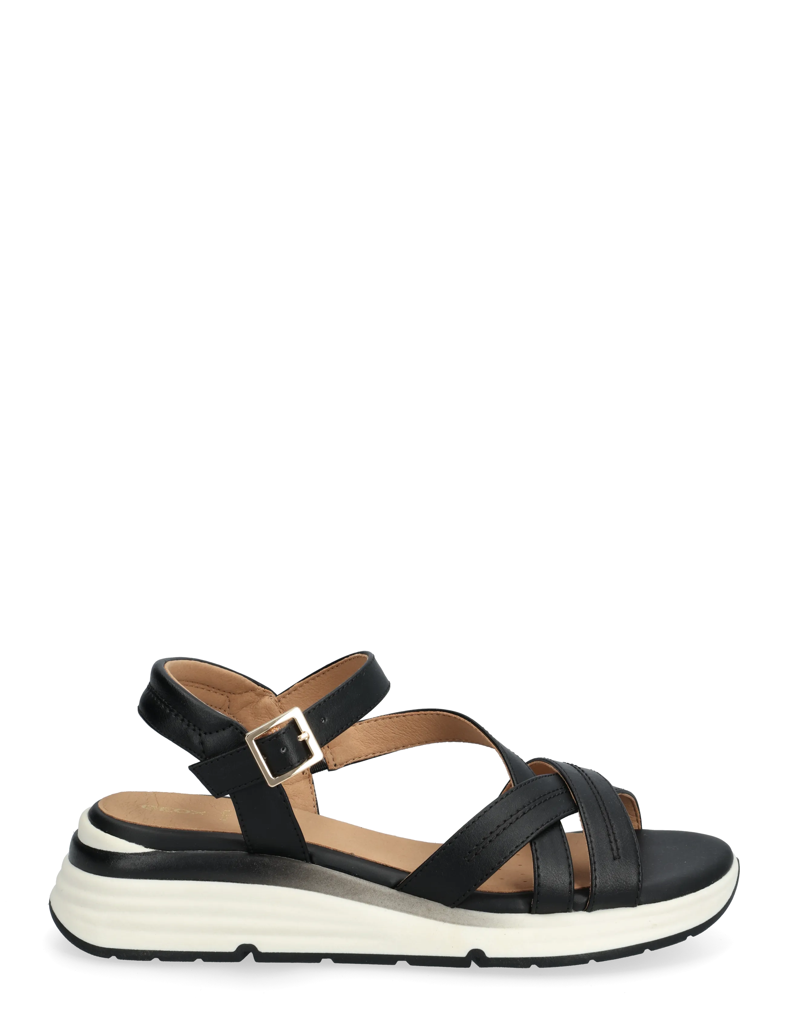 GEOX - D ELOWYNNE A - plateau-sandalen - black - 2