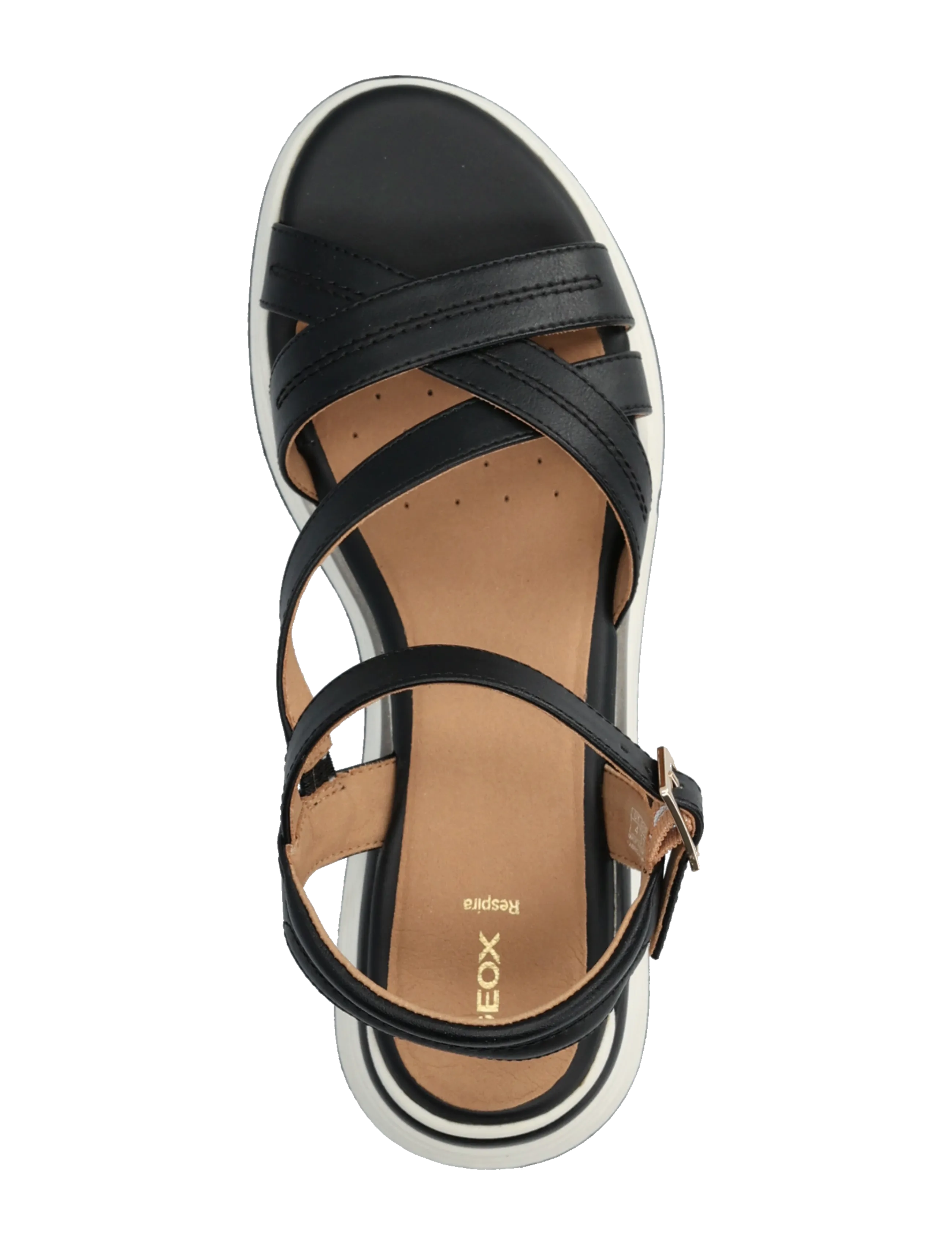 GEOX - D ELOWYNNE A - plateau-sandalen - black - 3