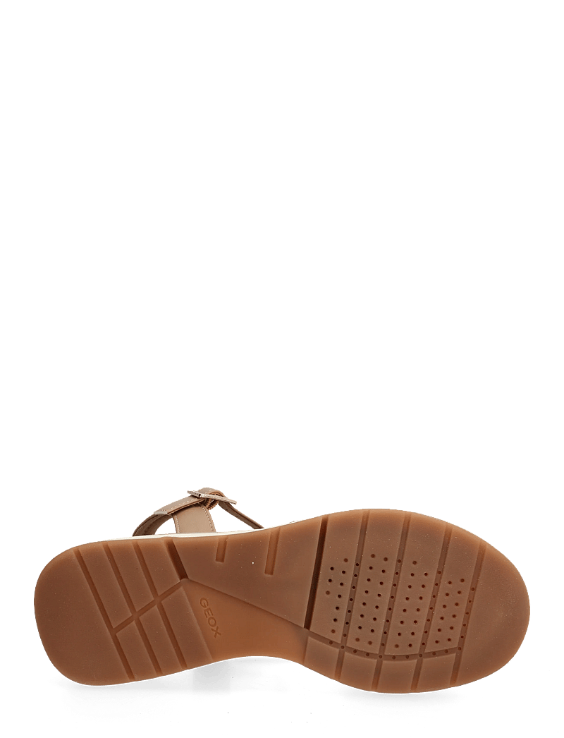 GEOX - D ELOWYNNE A - plateau-sandalen - dark beige/beige - 4