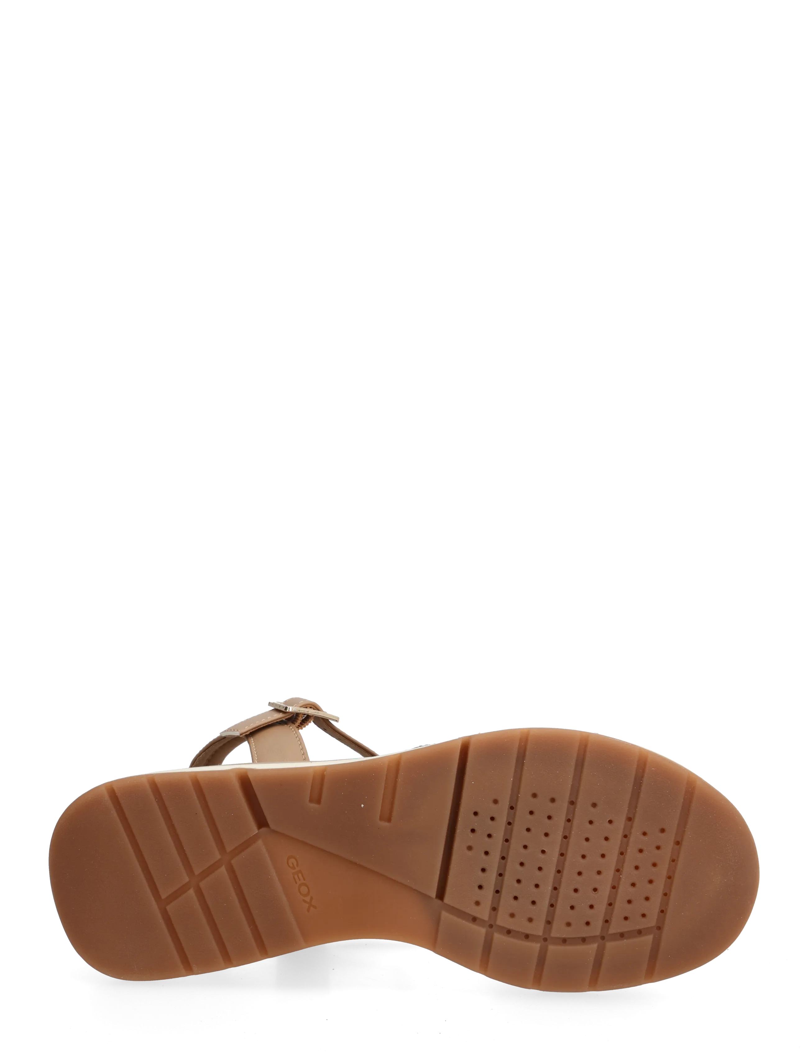 GEOX - D ELOWYNNE A - platåsandaler - dark  beige/beige - 4