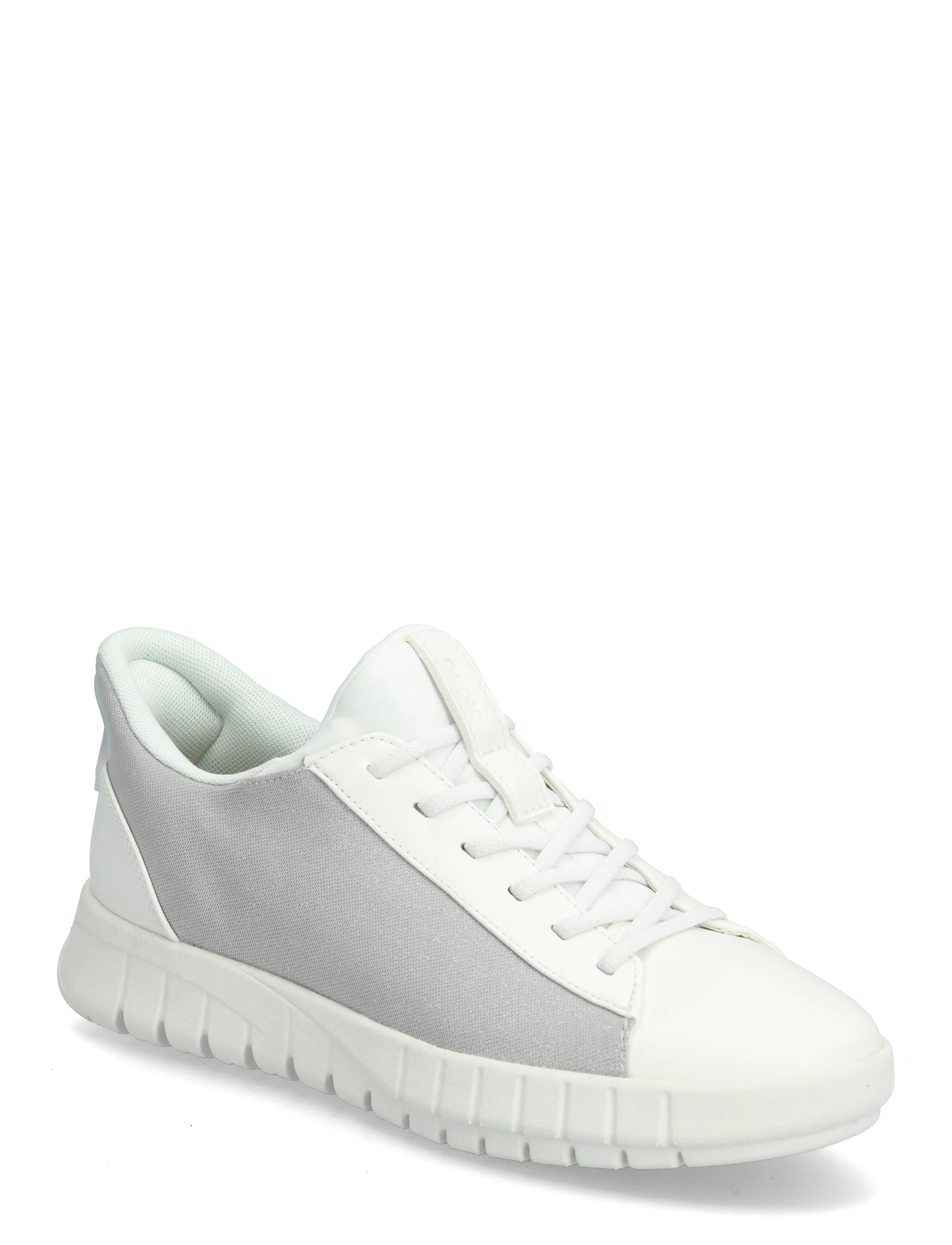 GEOX D FLEXTRIDE PLUS B - Vabaajajalatsid - GREY/WHITE / white