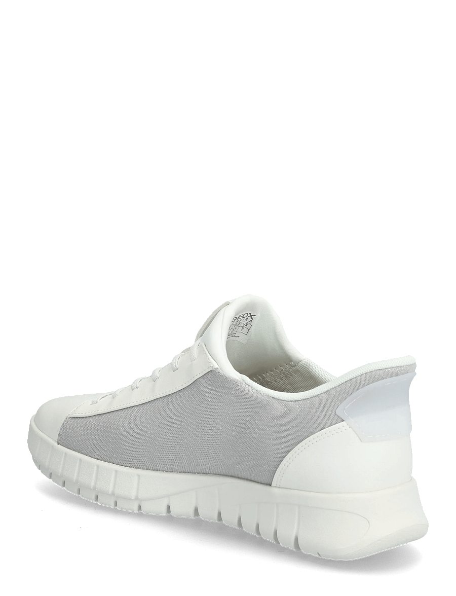 GEOX - D FLEXTRIDE PLUS B - konfirmation - grey/white - 2
