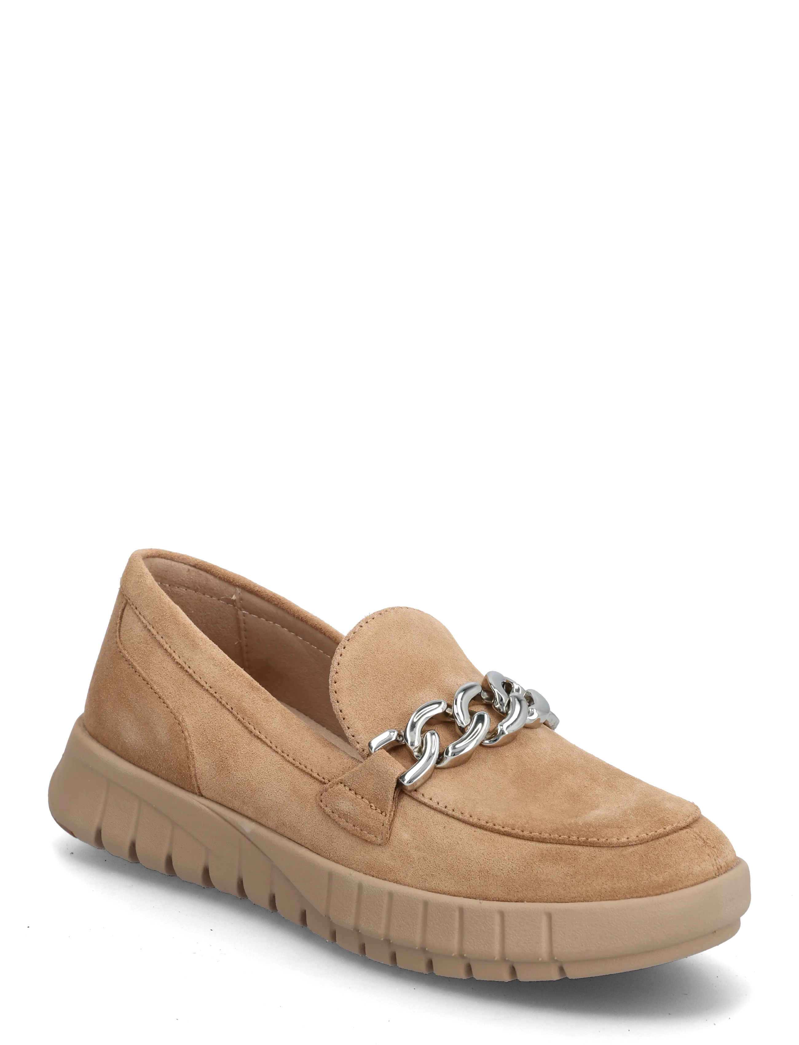 GEOX D FLEXTRIDE A - Mokassiinid - BEIGE / brown