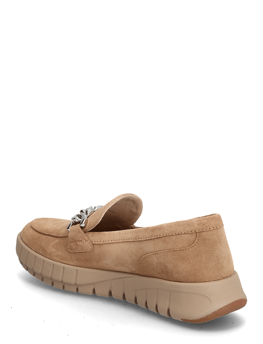 GEOX - D FLEXTRIDE A - jalgatorgatavad tossud - beige - 2