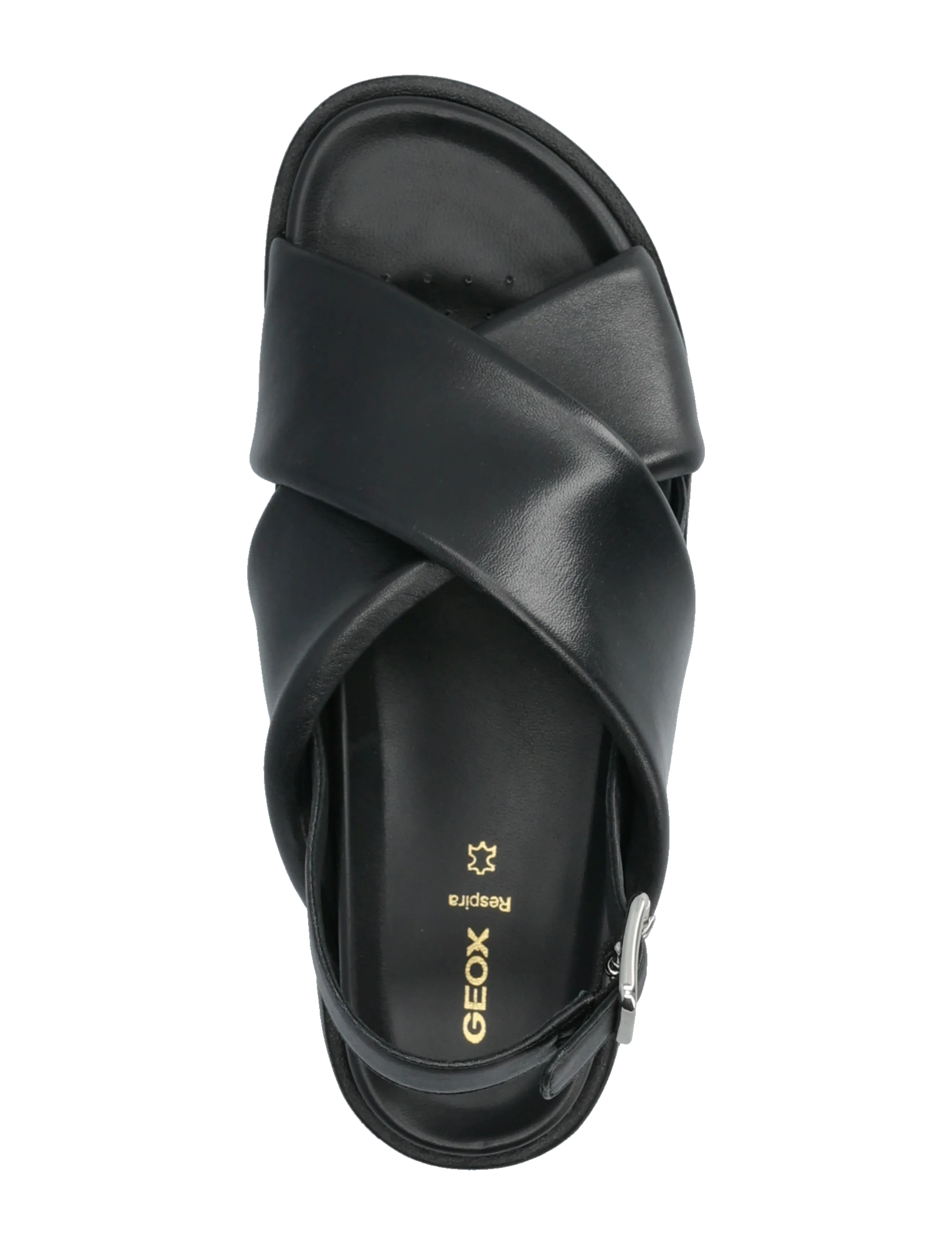 GEOX - D ADELASH H A - platvorm sandaalid - black - 3