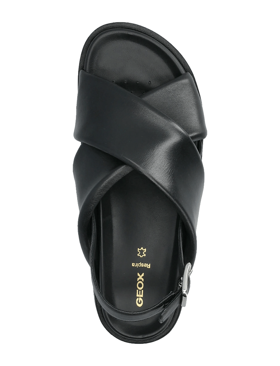 GEOX - D ADELASH H A - platformsandaler - black - 3