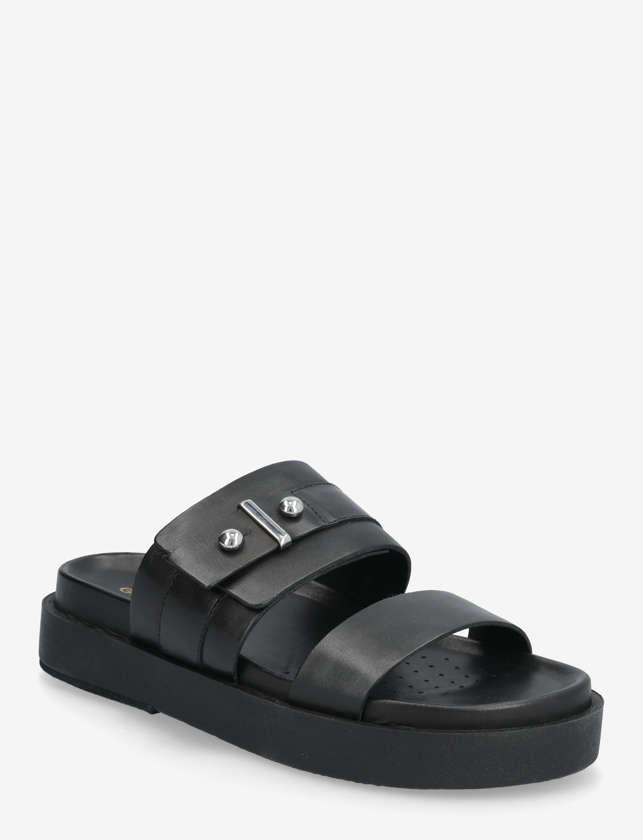 GEOX - D ADELASH H F - platformsandaler - black - 0
