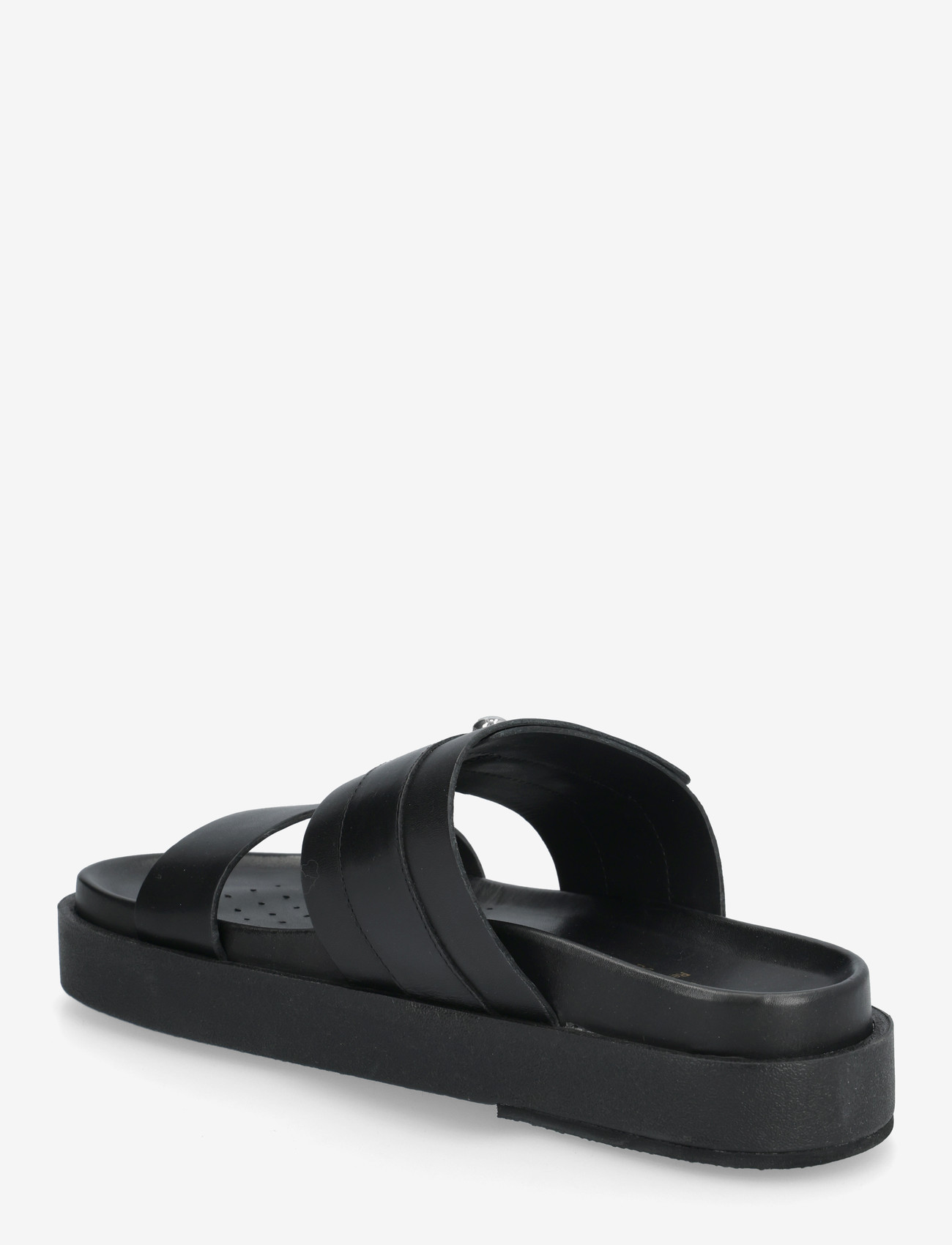 GEOX - D ADELASH H F - platformsandaler - black - 2
