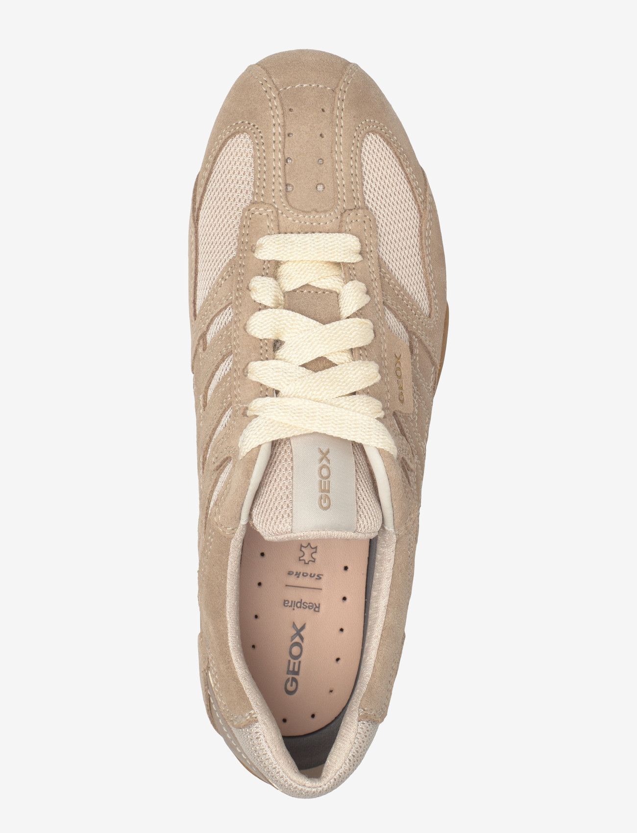 GEOX - D SNAKE ORIGINAL A - madala säärega tossud - papyrus/cream - 3