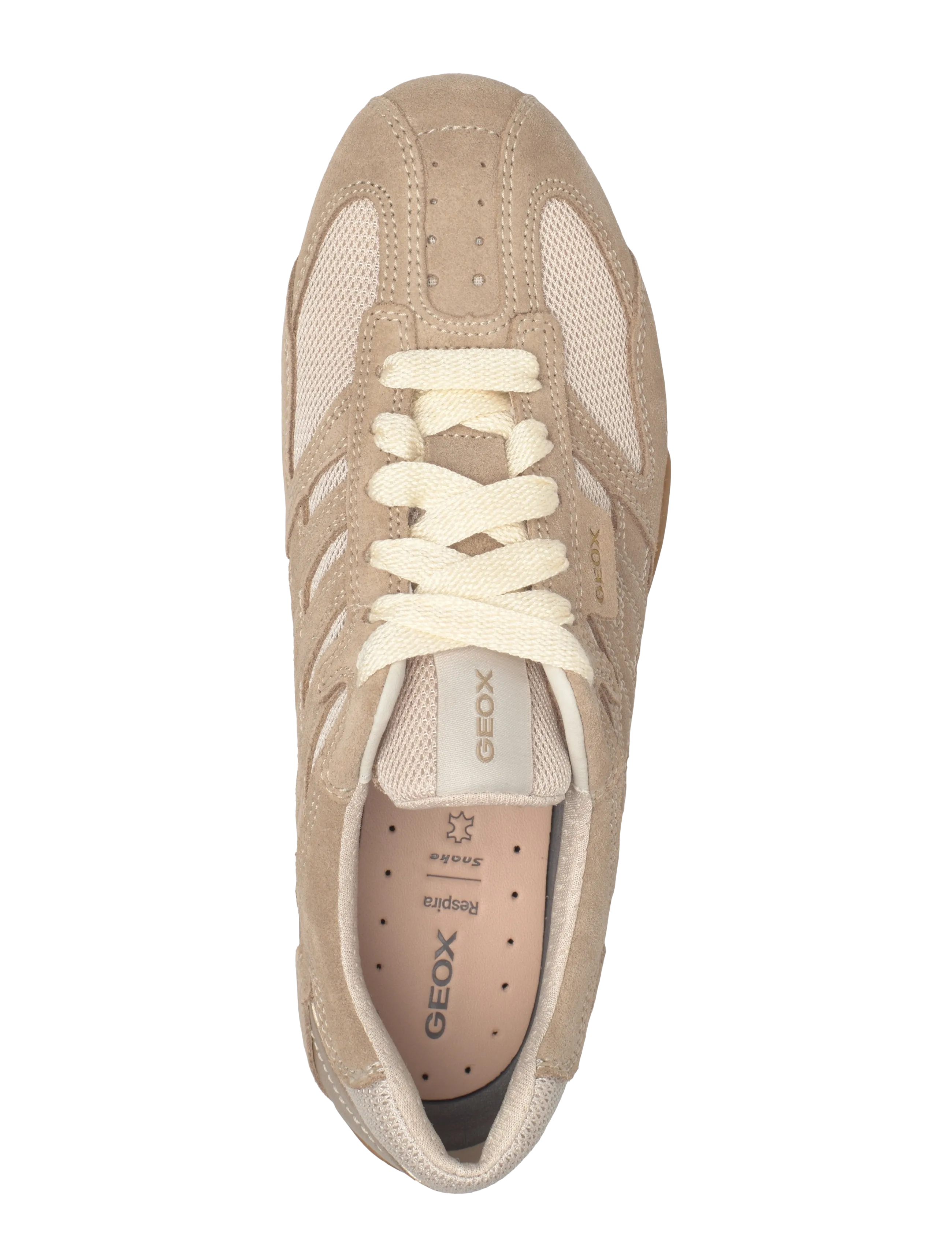 GEOX - D SNAKE ORIGINAL A - lave sneakers - papyrus/cream - 3