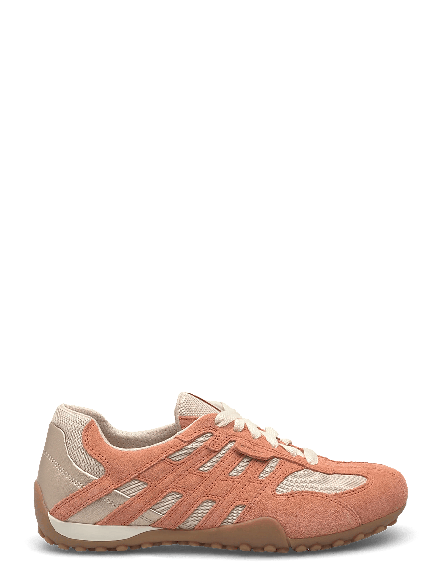 GEOX - D SNAKE ORIGINAL A - niedrige sneaker - papyrus/peach - 1