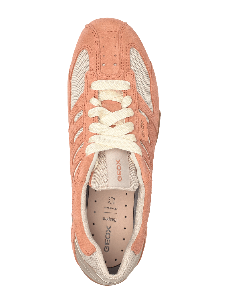 GEOX - D SNAKE ORIGINAL A - niedrige sneakers - papyrus/peach - 3