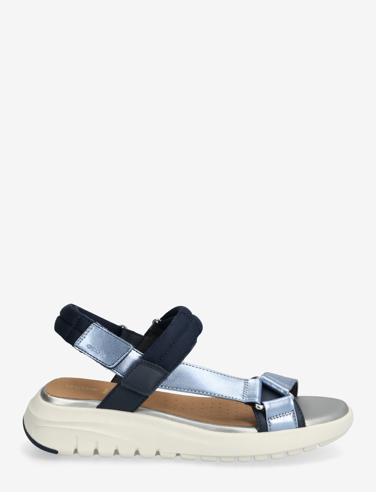 GEOX - D FLEXTRIDE S D - flade sandaler - navy/avio - 1