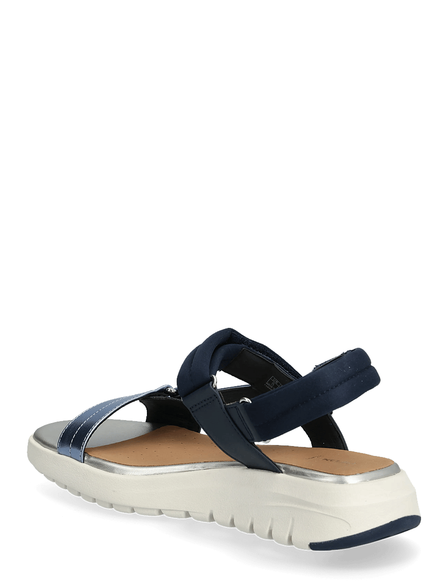 GEOX - D FLEXTRIDE S D - flache sandalen - navy/avio - 2