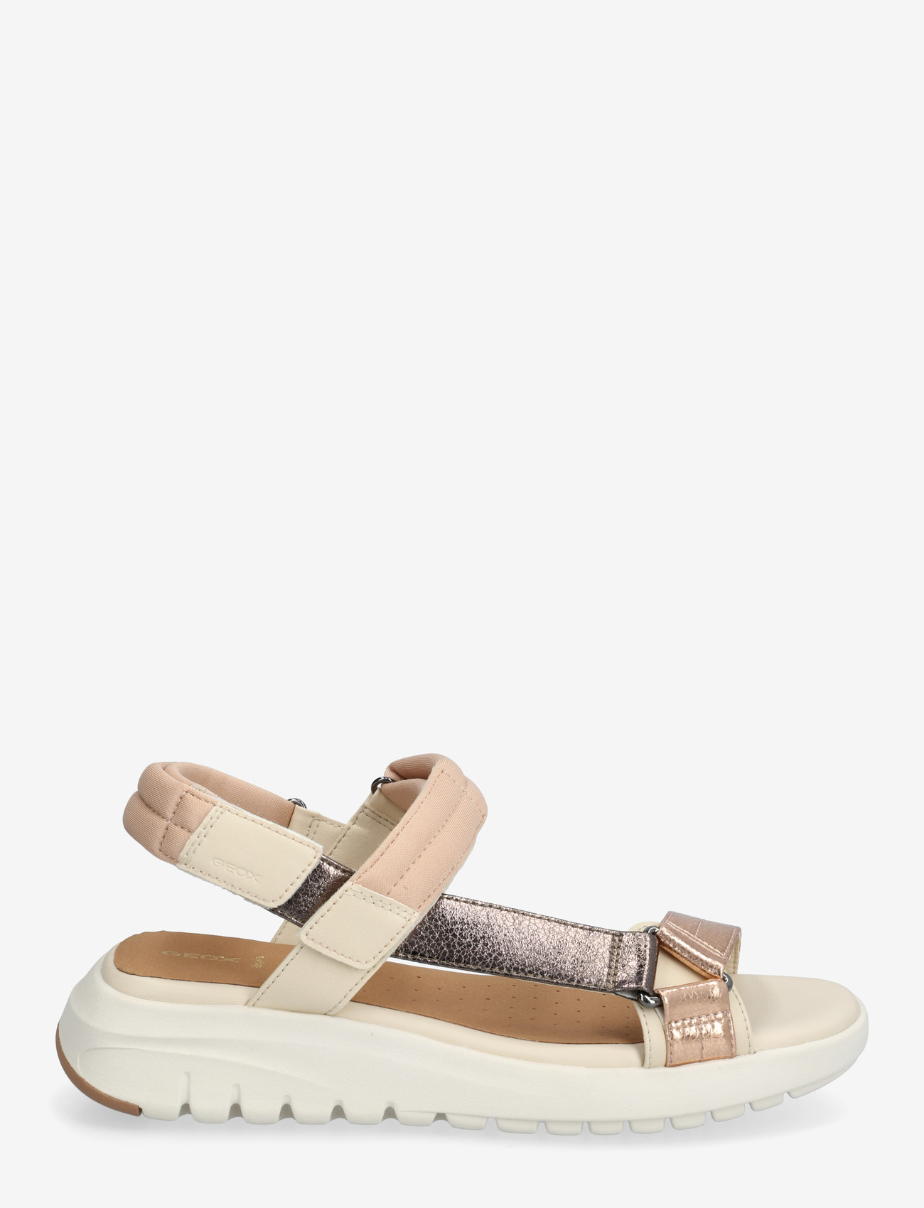 GEOX - D FLEXTRIDE S D - kontsata sandaalid - papyrus/dk beige - 1