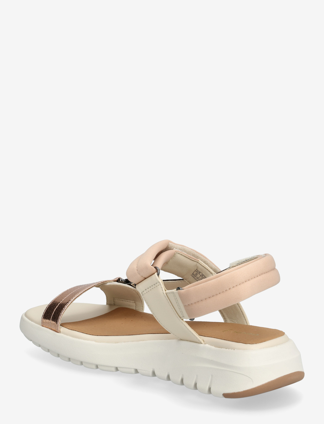 GEOX - D FLEXTRIDE S D - kontsata sandaalid - papyrus/dk beige - 2