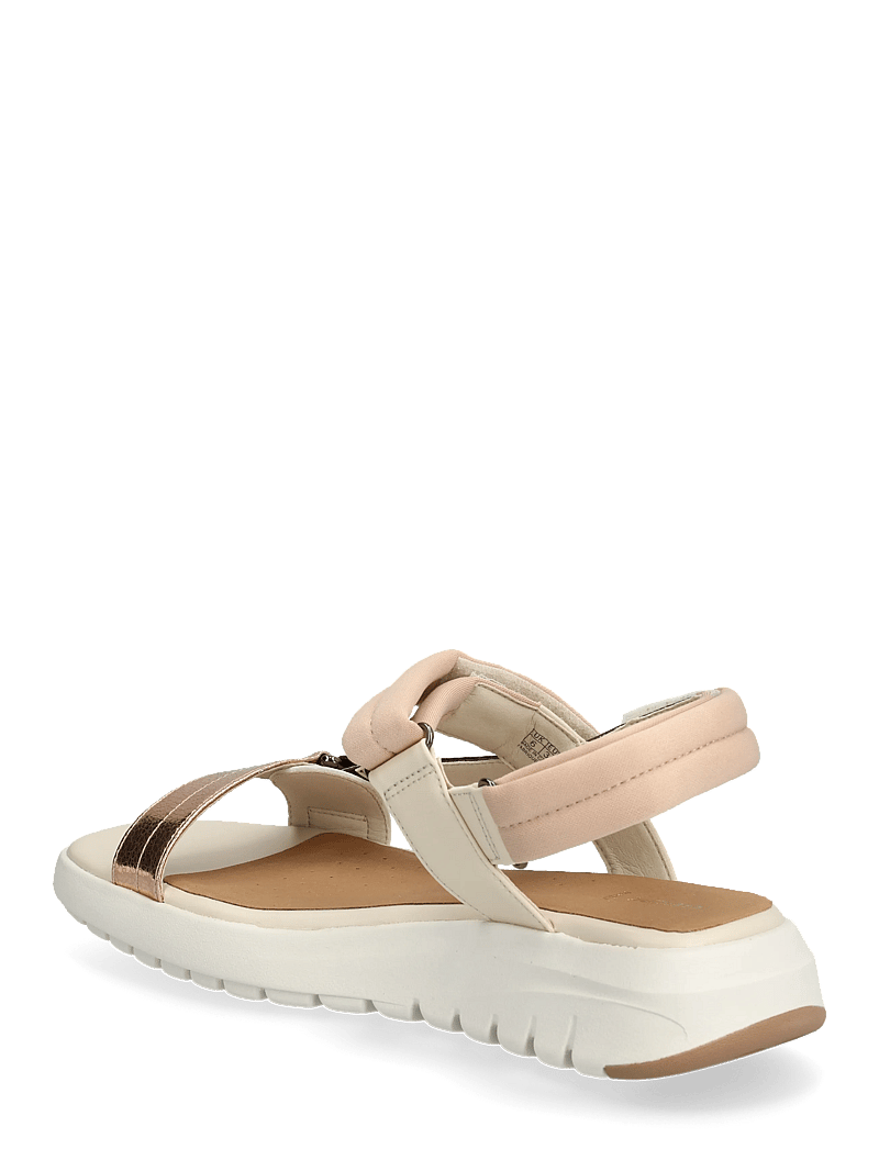 GEOX - D FLEXTRIDE S D - flache sandalen - papyrus/dk beige - 2