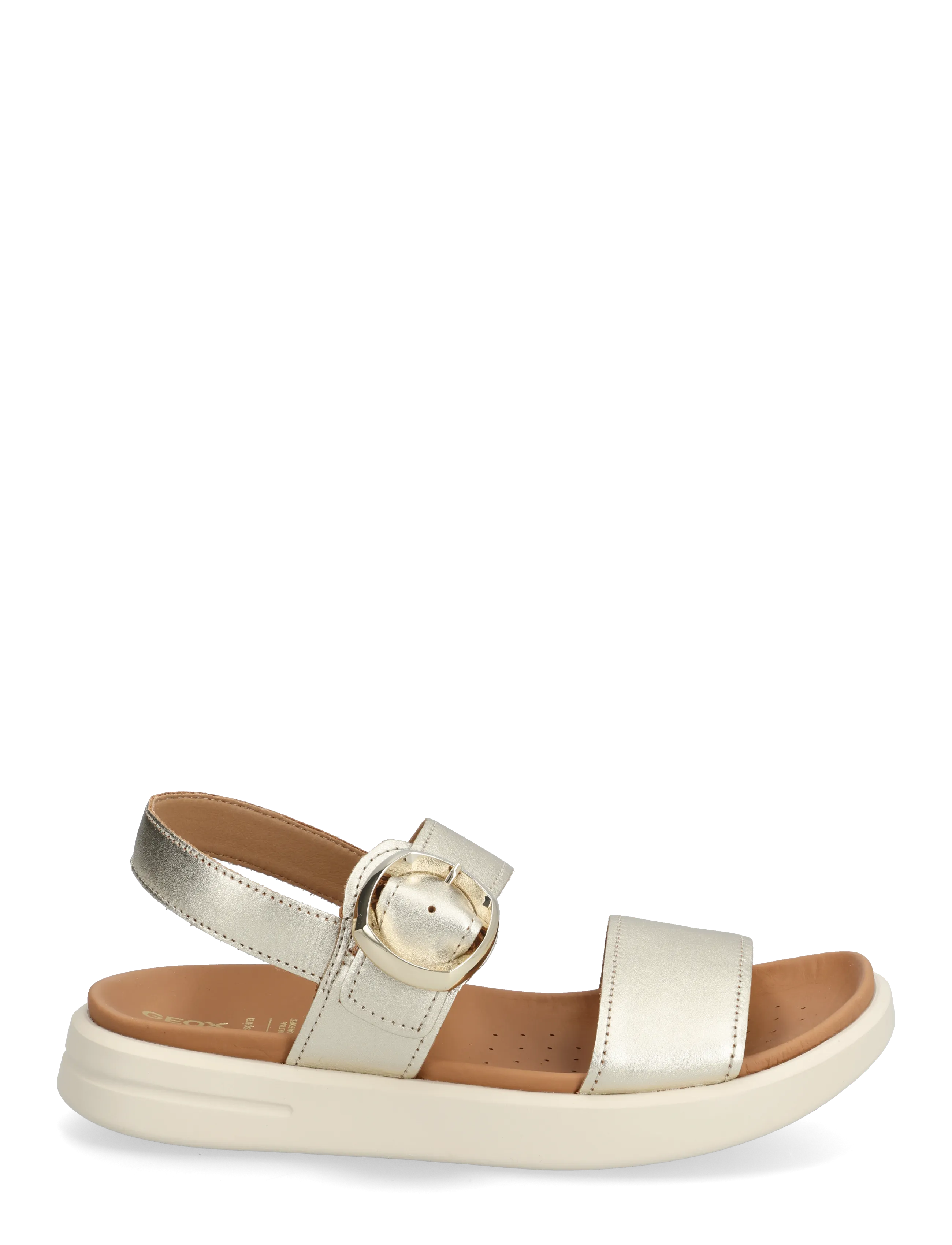 GEOX - D XAND 2S A - platformsandaler - gold - 1