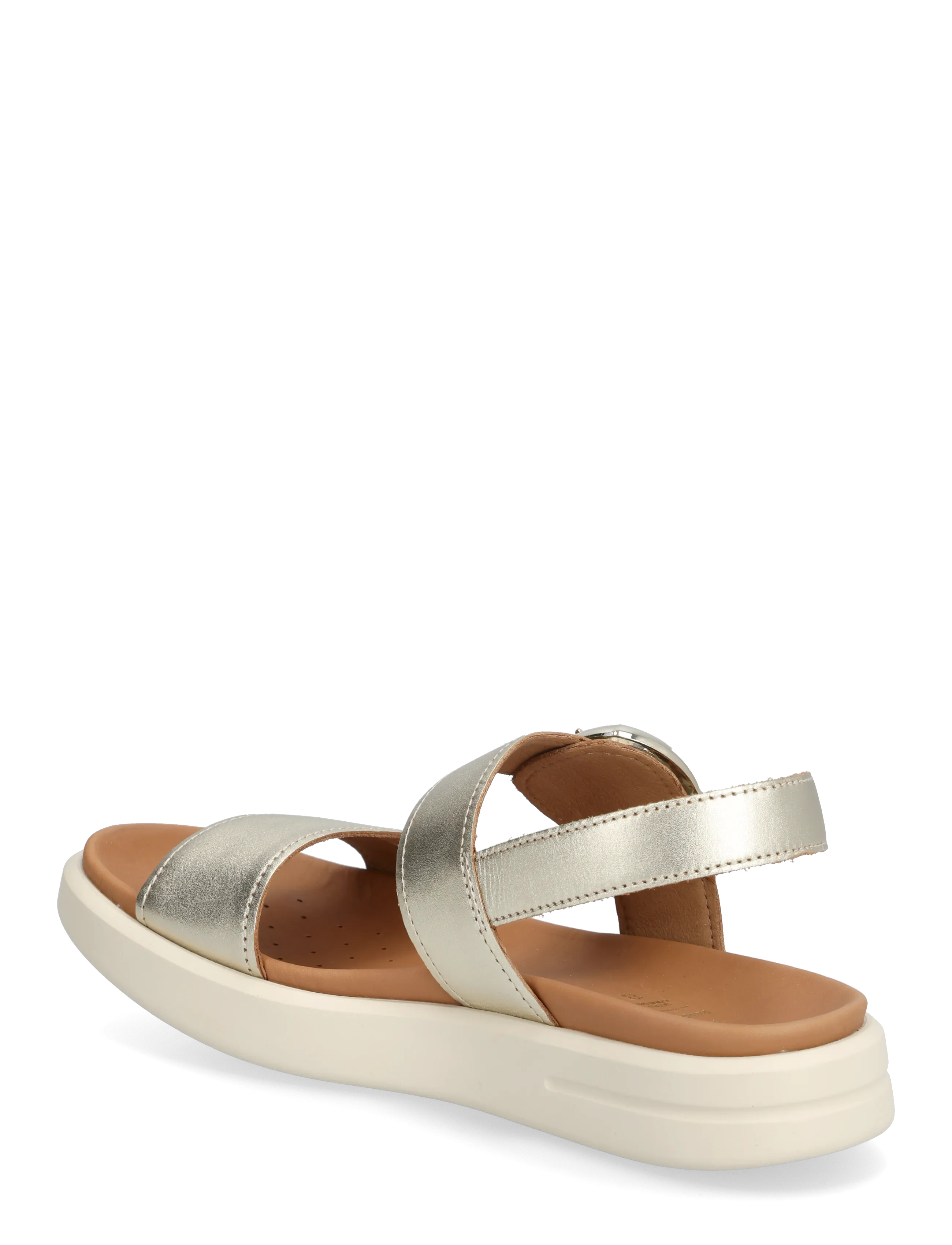 GEOX - D XAND 2S A - platformsandaler - gold - 2