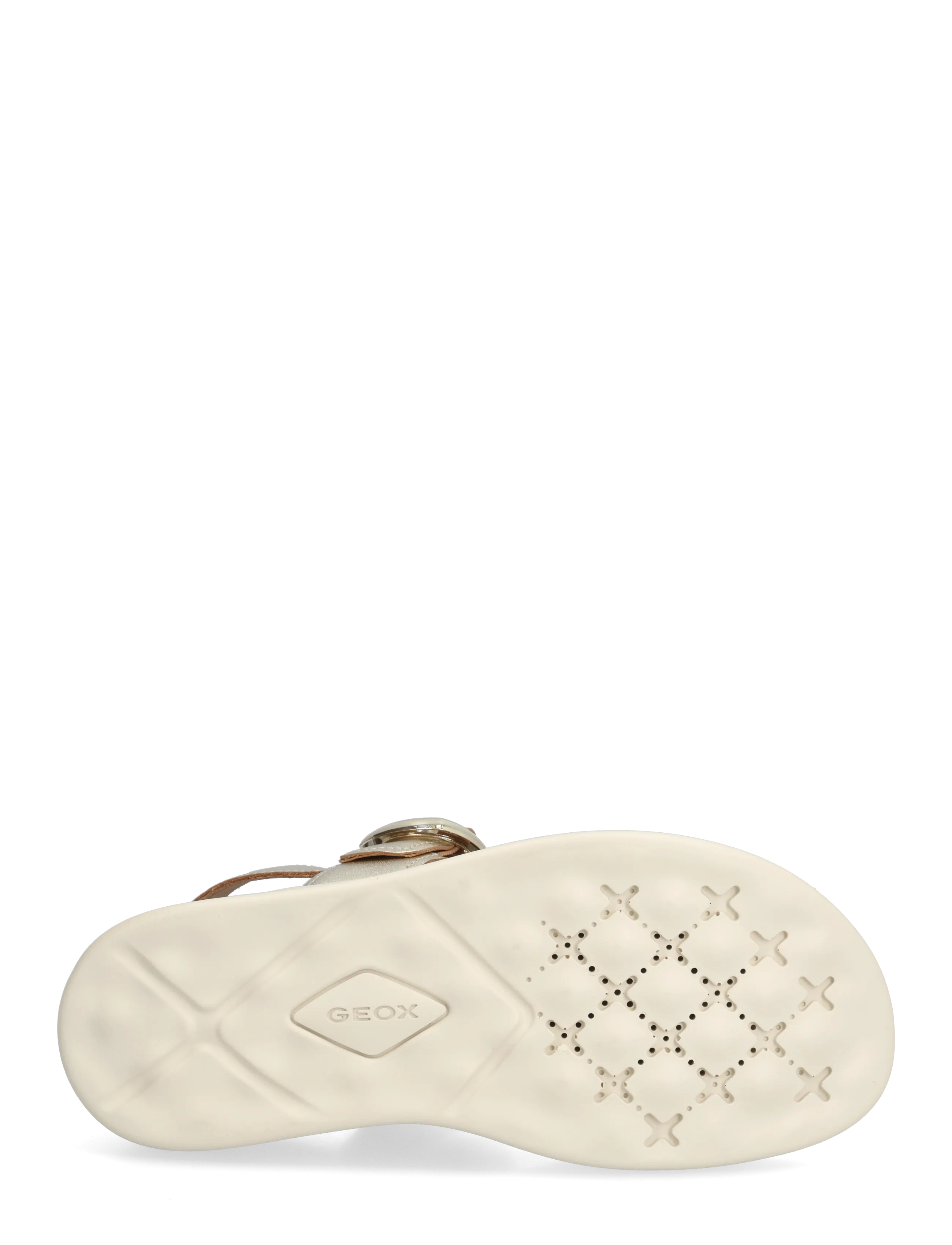 GEOX - D XAND 2S A - platformsandaler - gold - 4