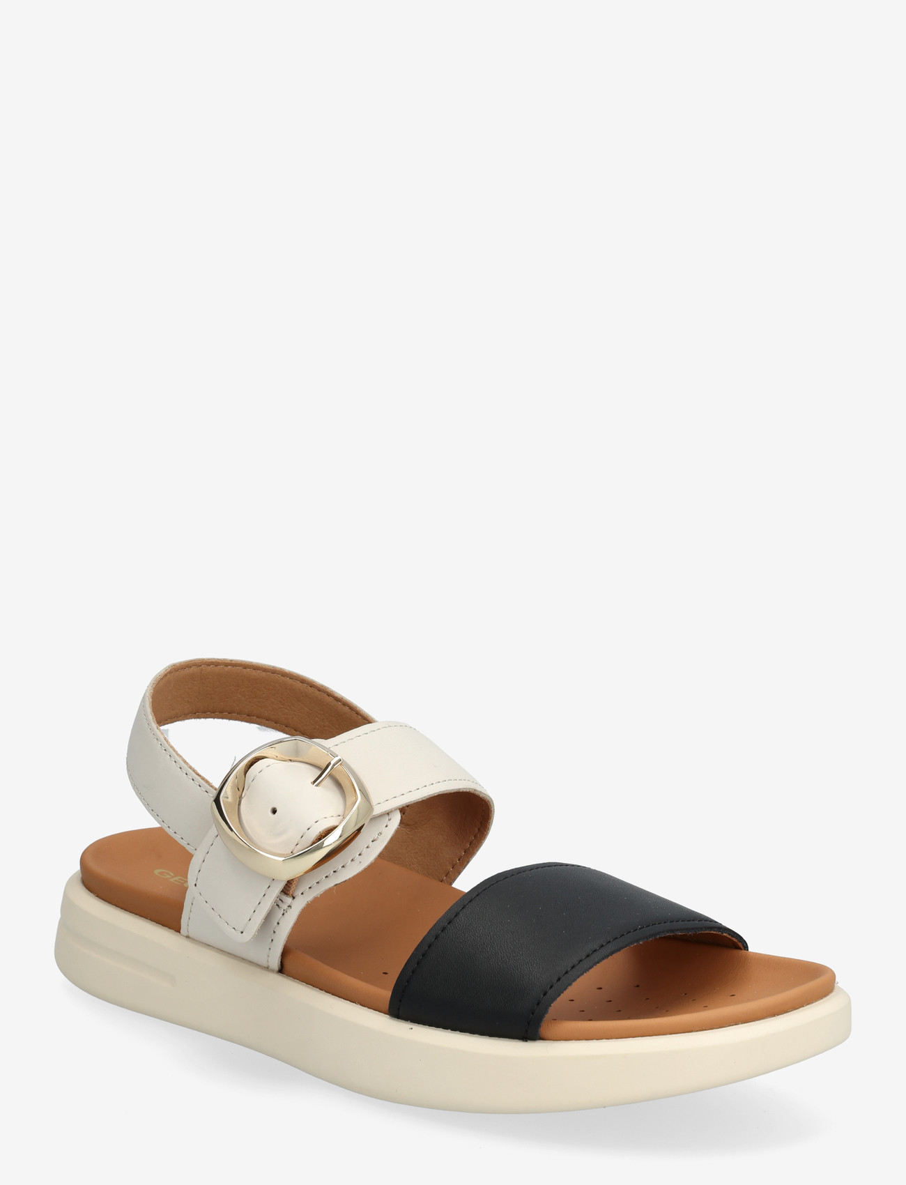 GEOX - D XAND 2S A - flat sandals - sand/black - 0