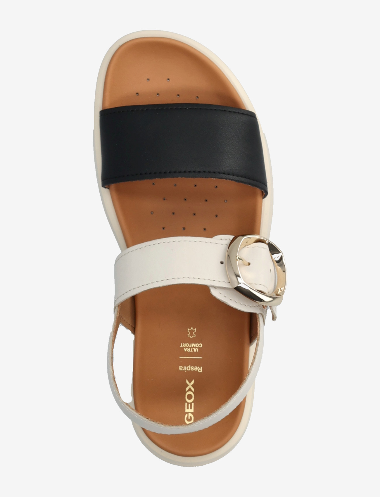GEOX - D XAND 2S A - flat sandals - sand/black - 3