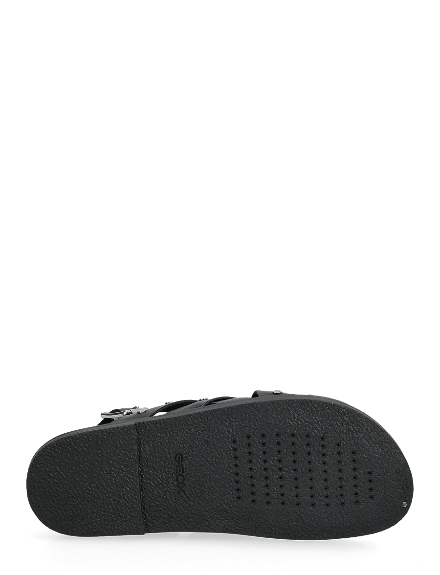 GEOX - D ADELASH C - platta sandaler - black - 4