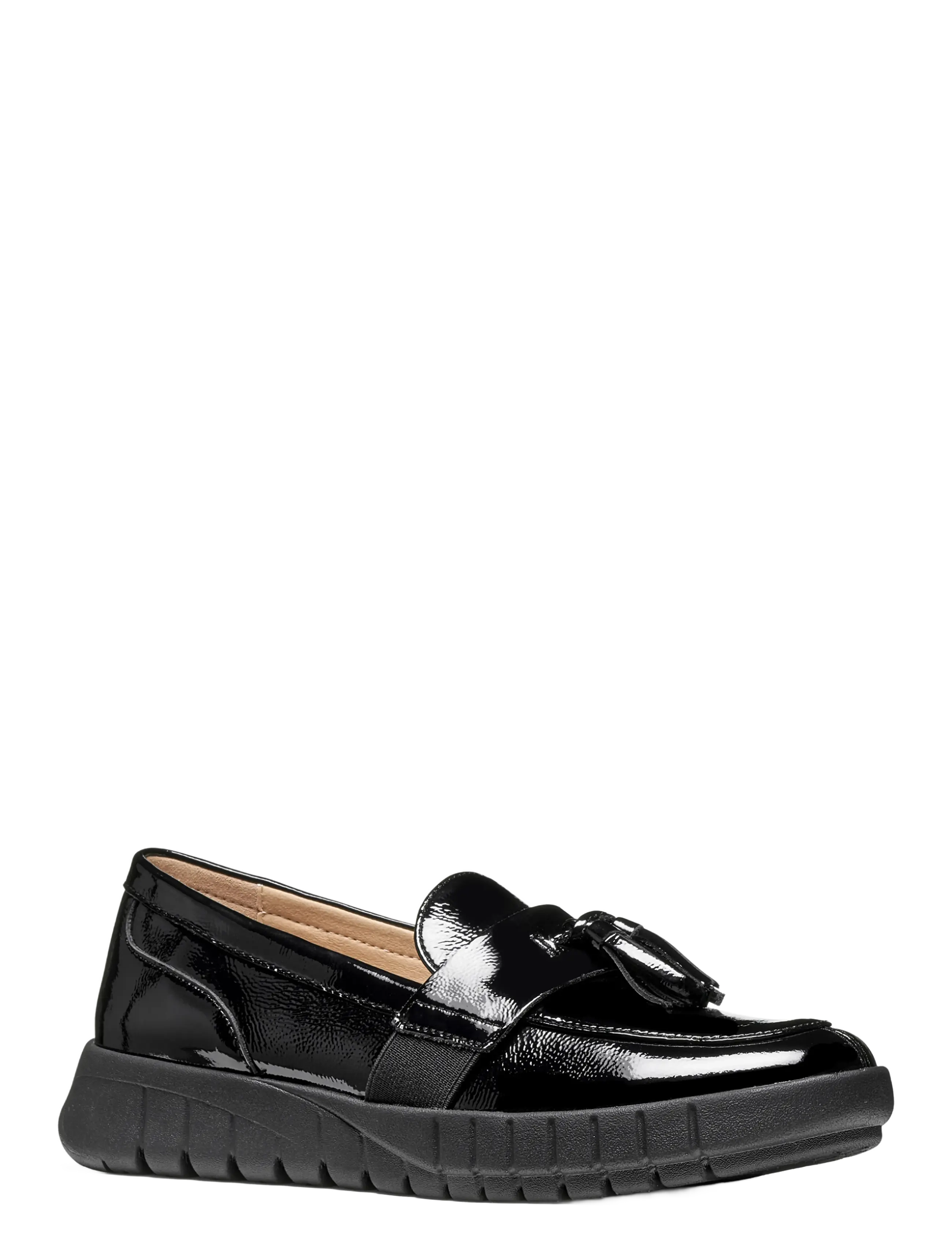 GEOX D Flextride B, 37, Loafers, Schwarz - Flat Frauen
