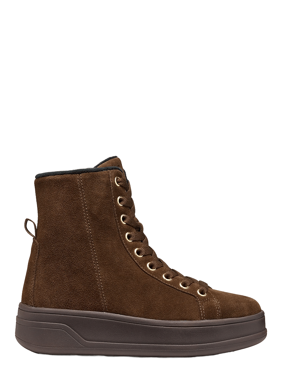 GEOX - D SPHERICA ECUB-2 F - geschnürte stiefel - dark brown - 1
