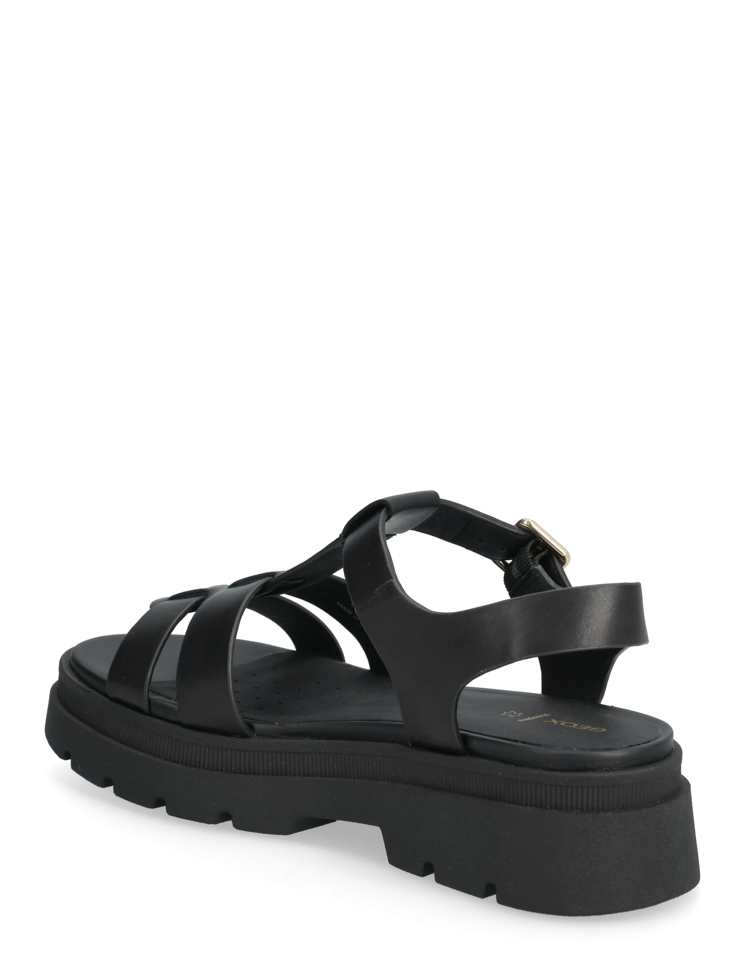 GEOX - D ADACTER S B A - platvorm sandaalid - black - 2