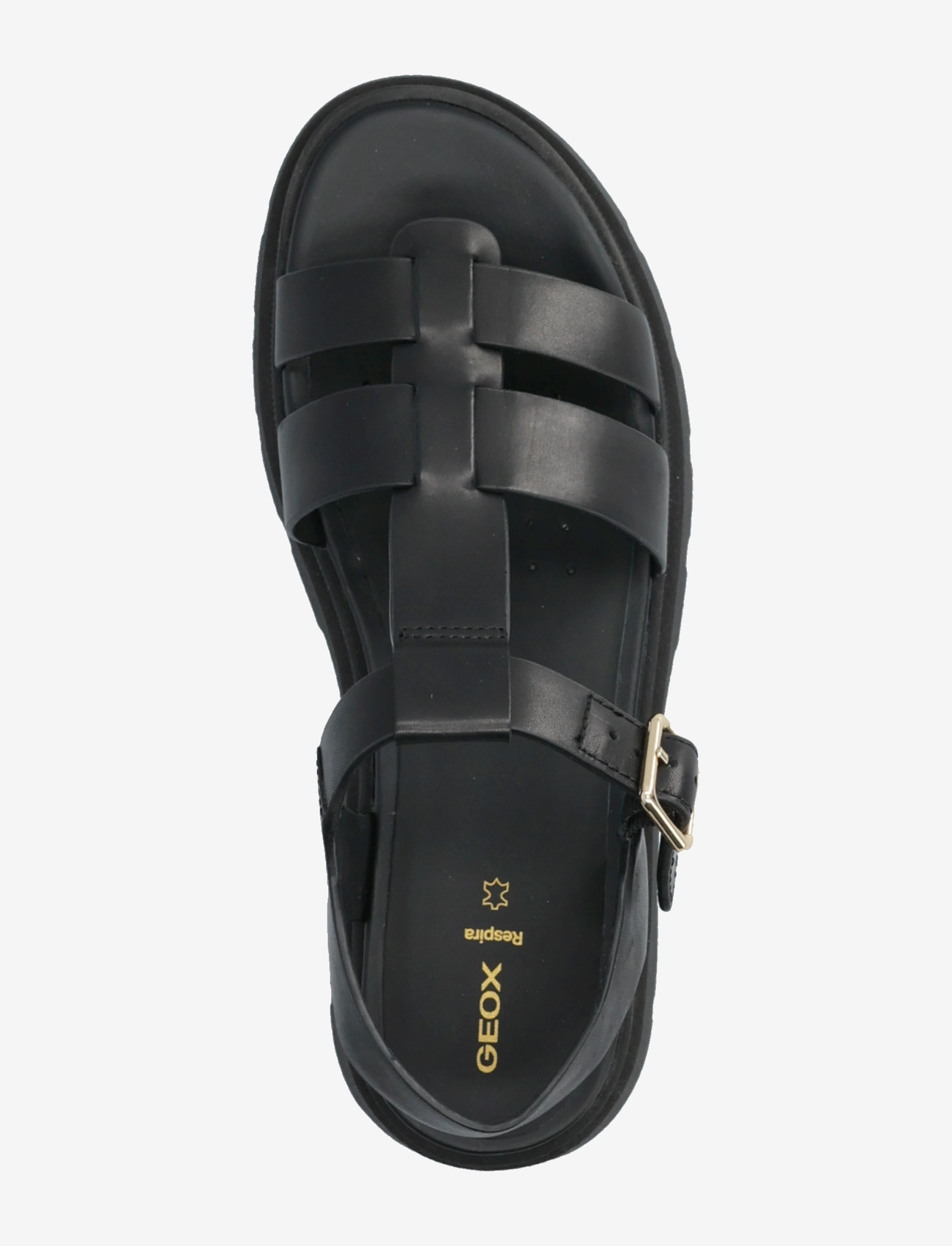 GEOX - D ADACTER S B A - platform sandals - black - 3