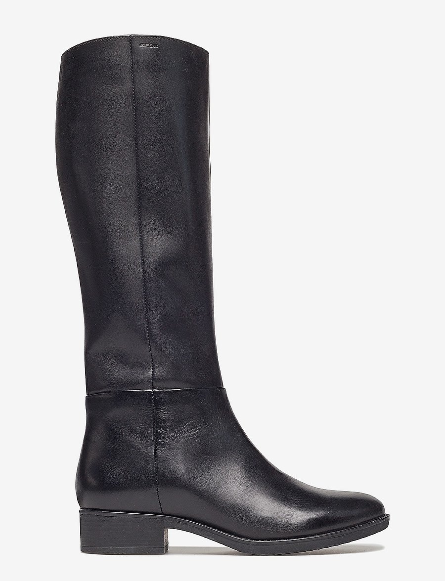 GEOX - D FELICITY D - kniehohe stiefel - blk oxford - 1