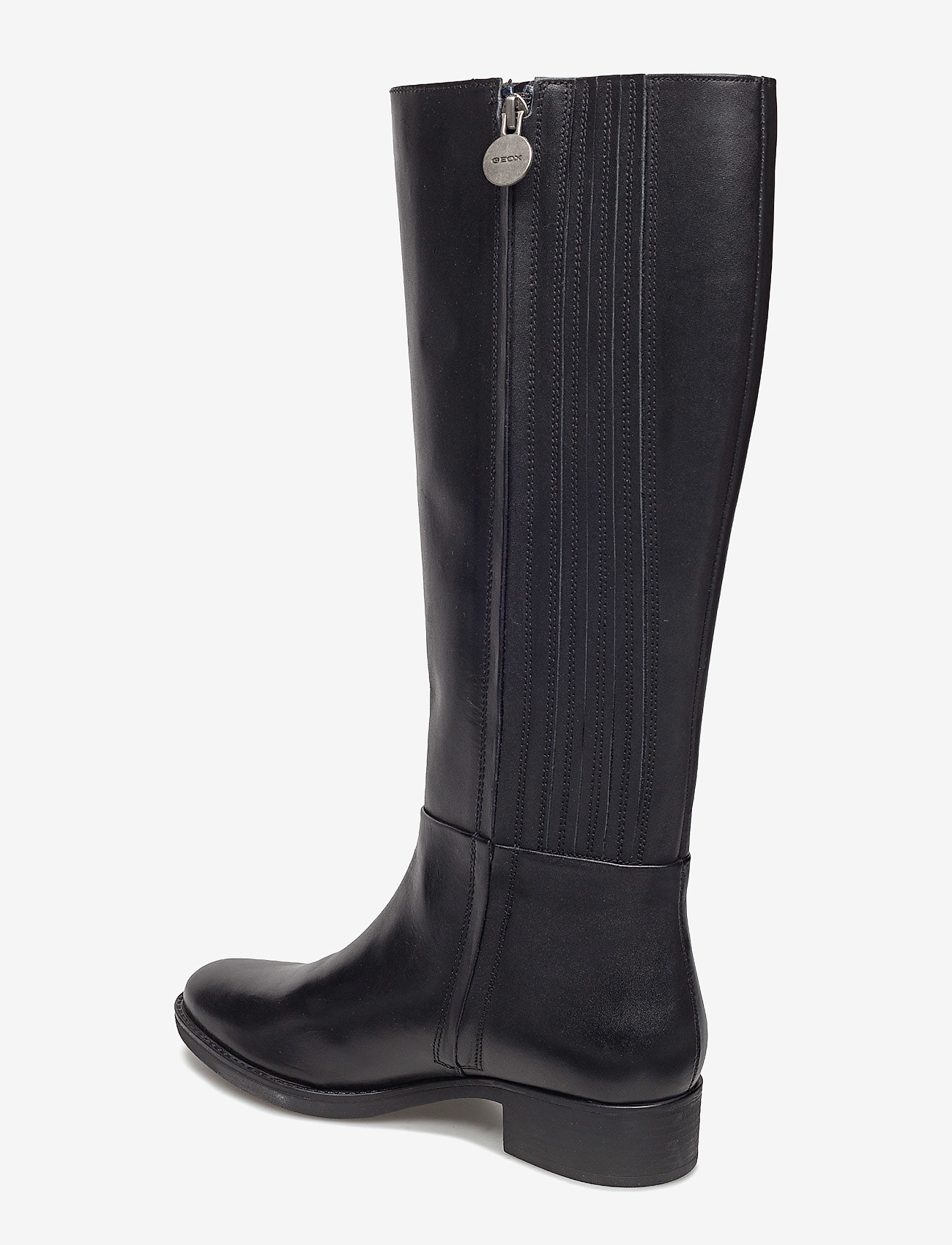 GEOX - D FELICITY D - lange stiefel - blk oxford - 2