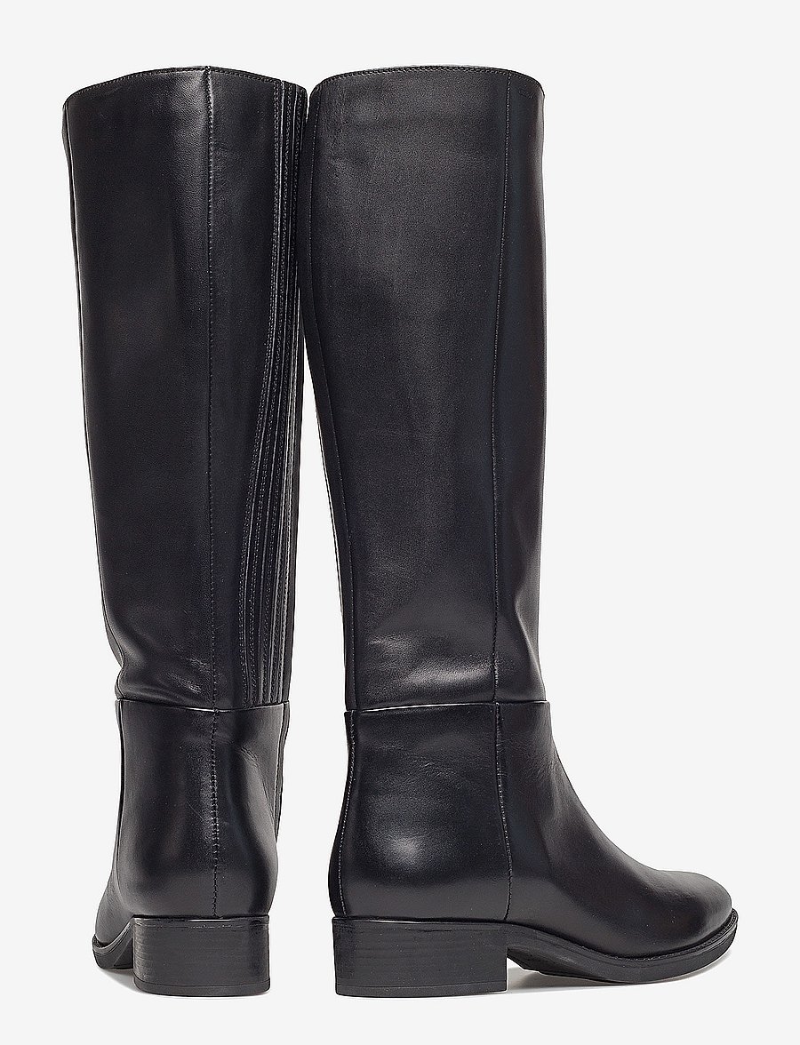 GEOX - D FELICITY D - kniehohe stiefel - blk oxford - 4