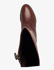 GEOX - D FELICITY - høye boots - med brown - 3