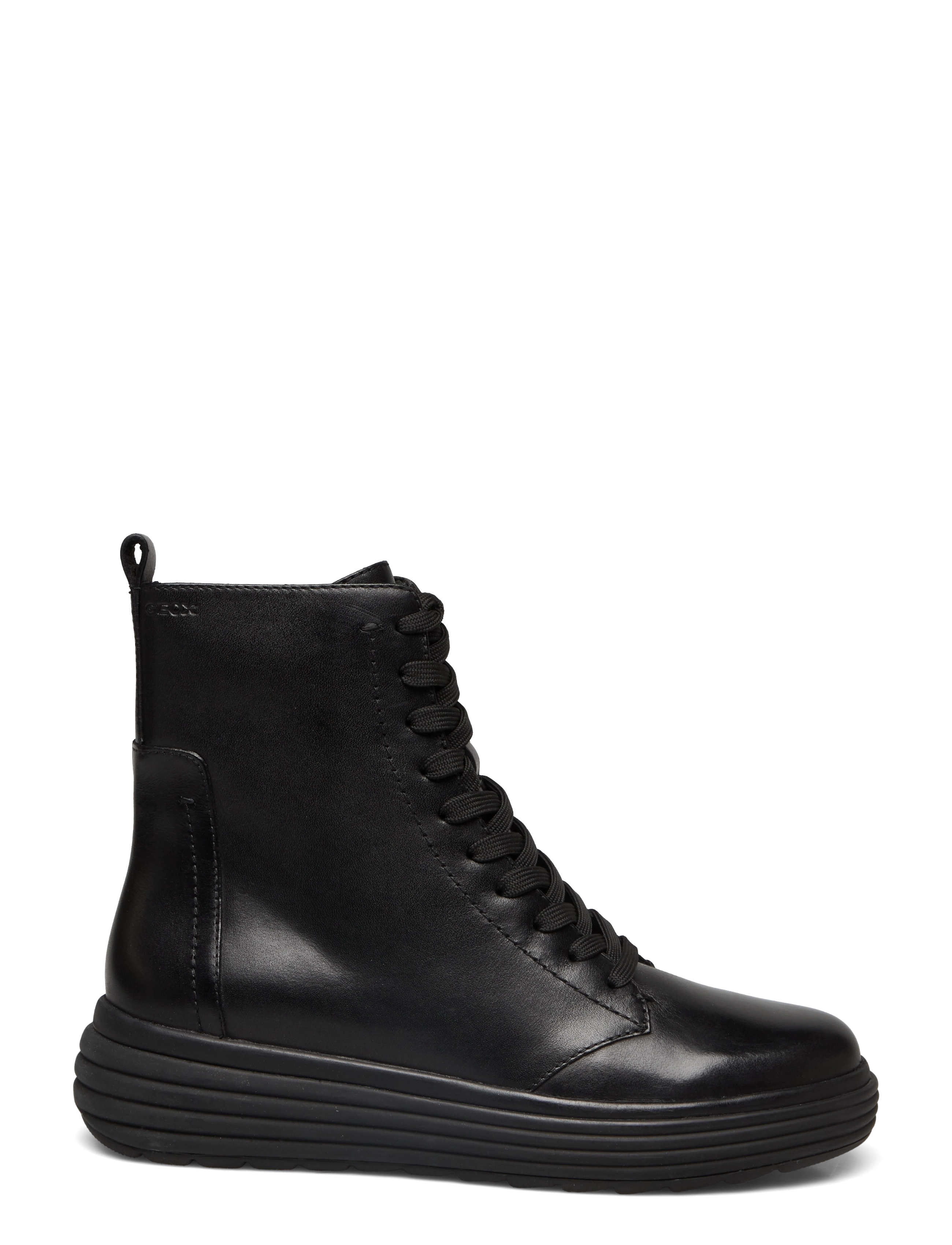 GEOX - D PHAOLAE A - geschnürte stiefel - blk oxford - 1
