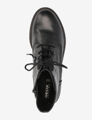 GEOX - D HOARA E - laced boots - blk oxford - 3