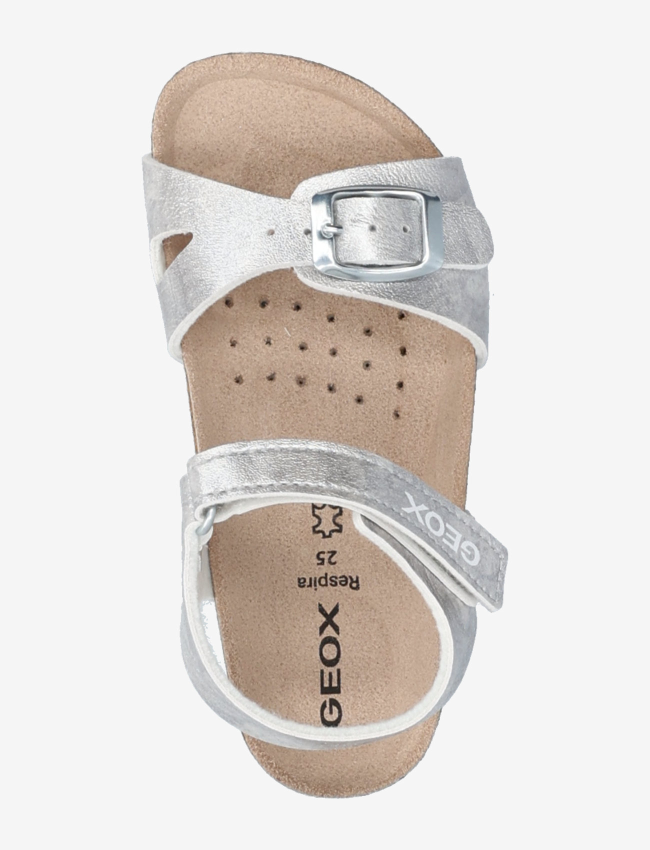 GEOX - J ADRIEL GIRL C - sandaler - silver - 3