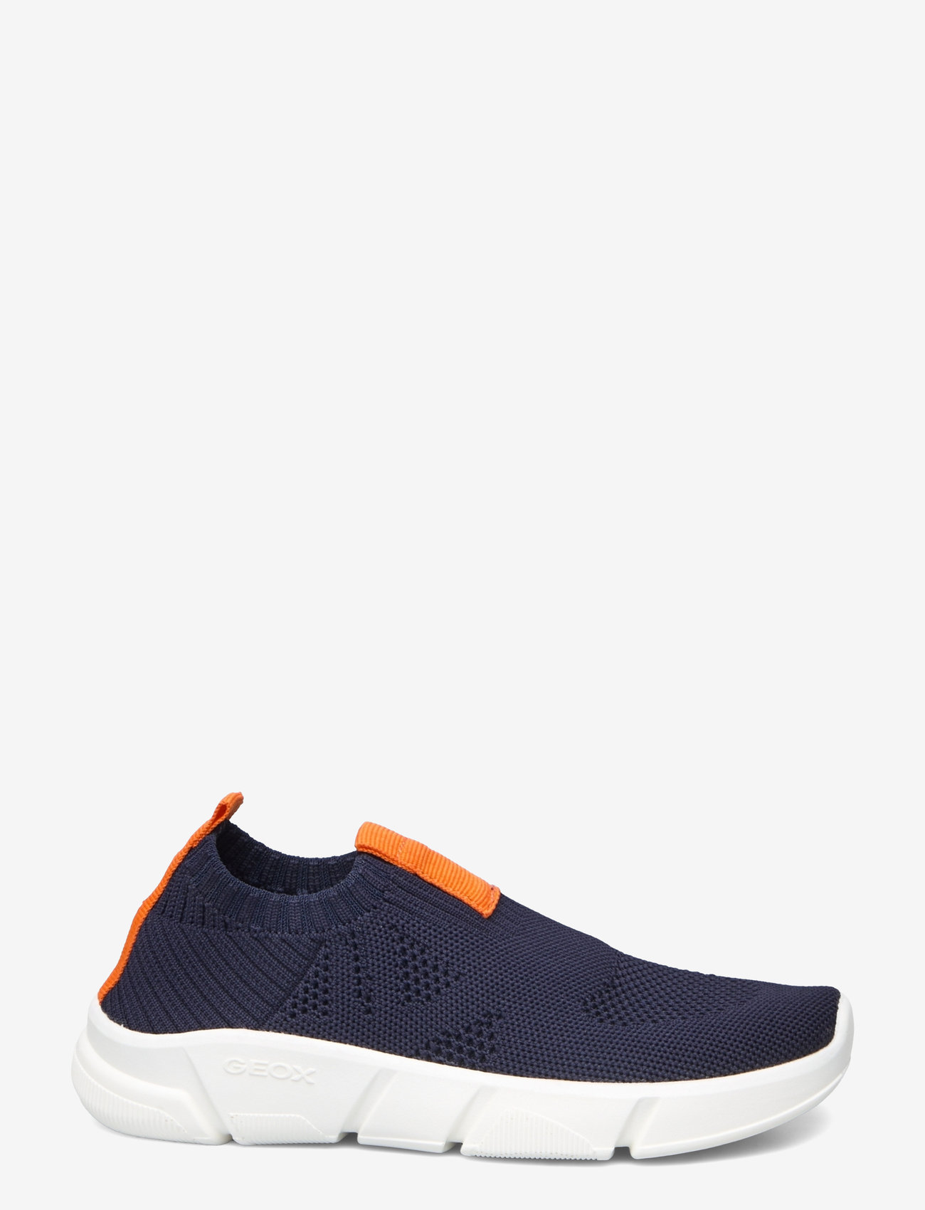 GEOX - J ARIL BOY A - low tops - navy/orange - 1