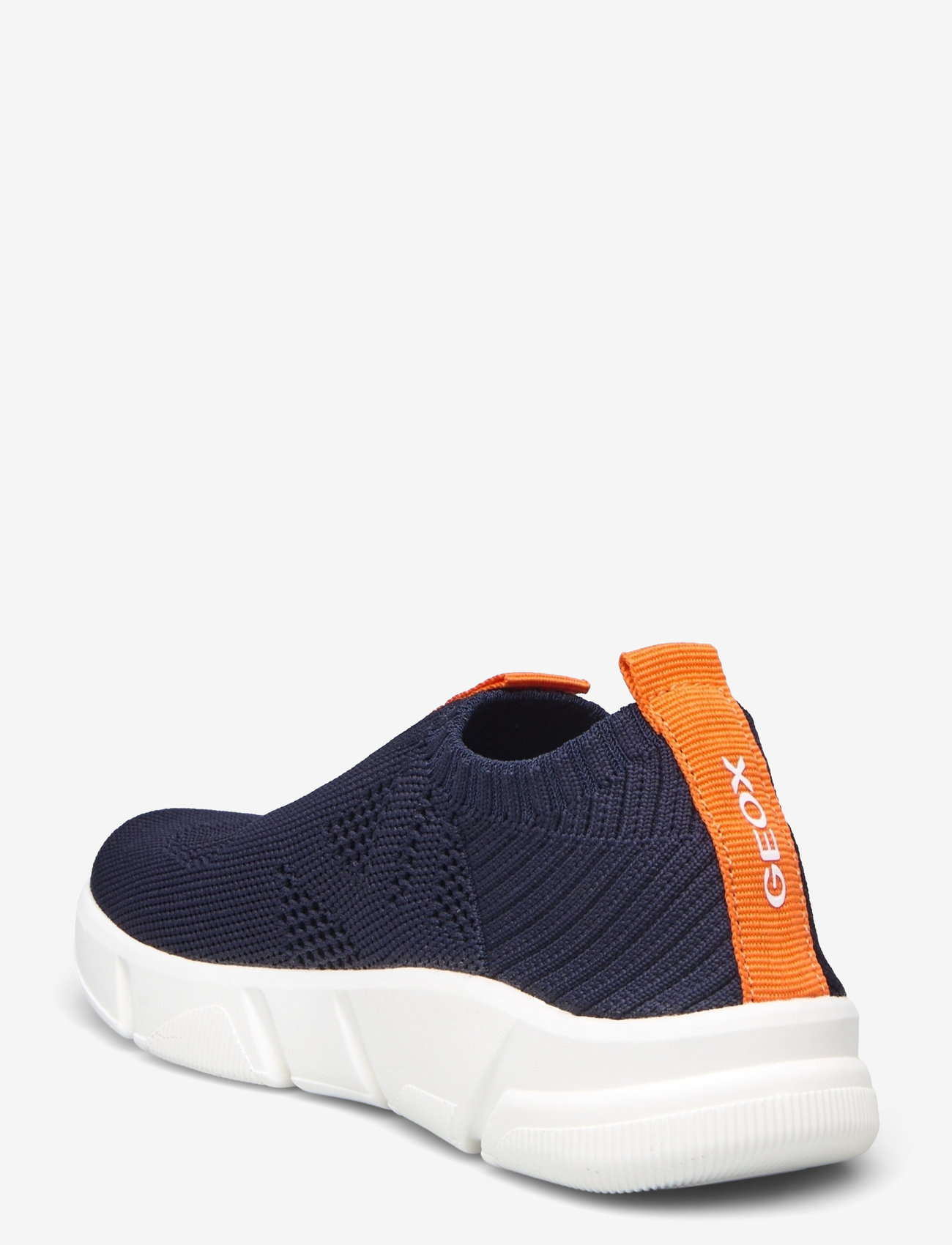 GEOX - J ARIL BOY A - low tops - navy/orange - 2